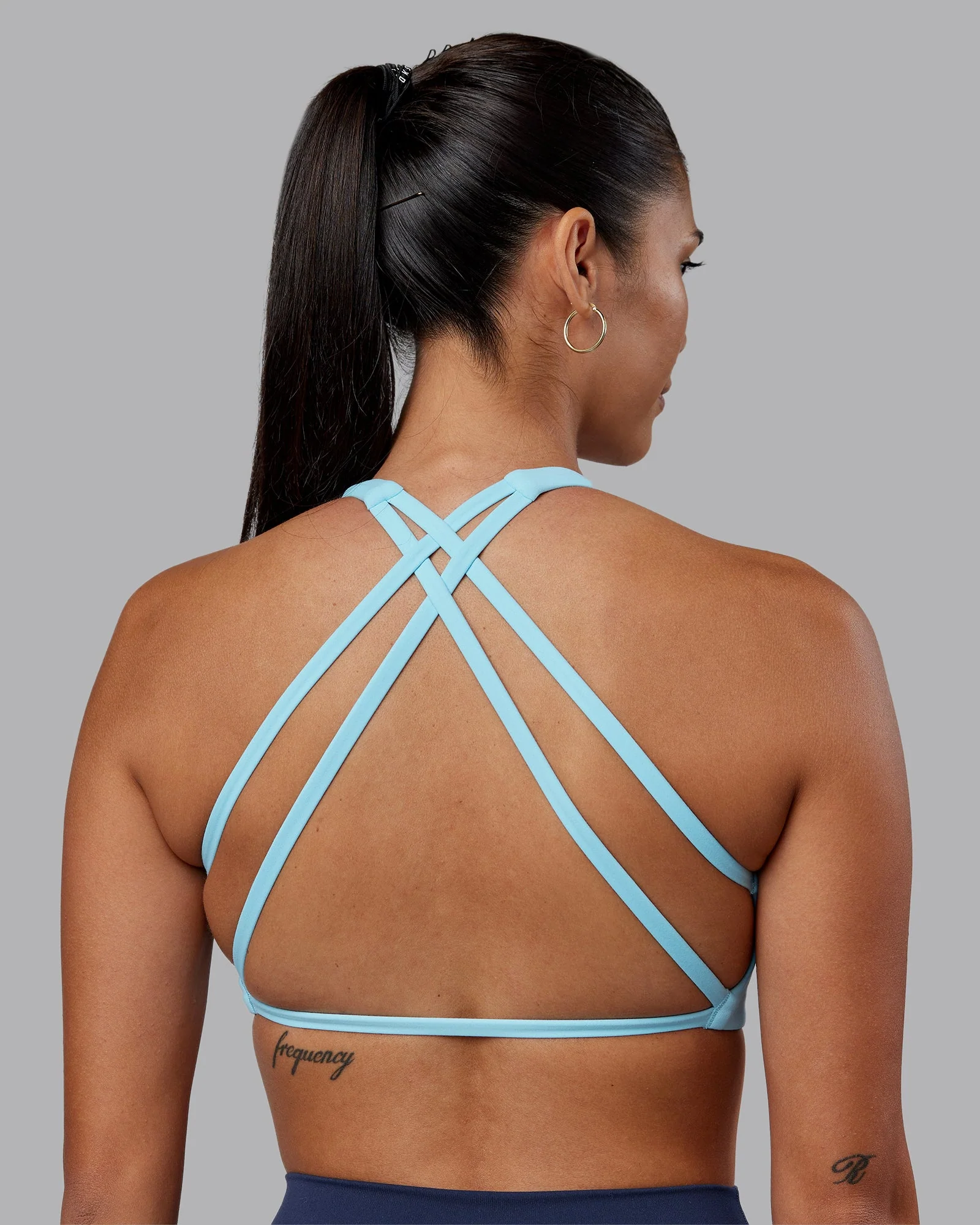 Aspire Sports Bra - Sky Blue