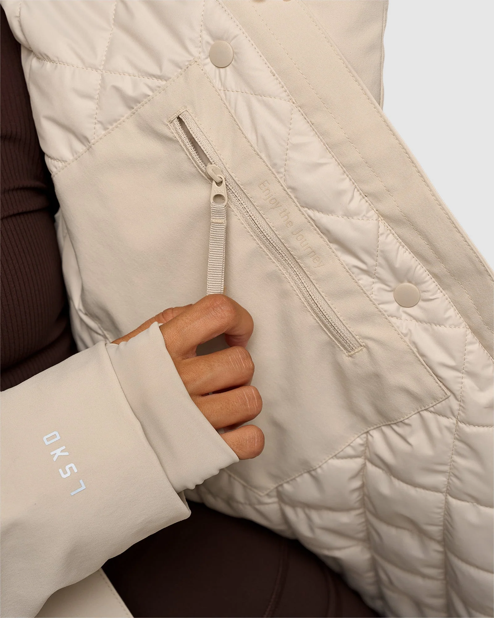 Auxiliary 2.0 Longline Jacket - Shale Beige - Image 4