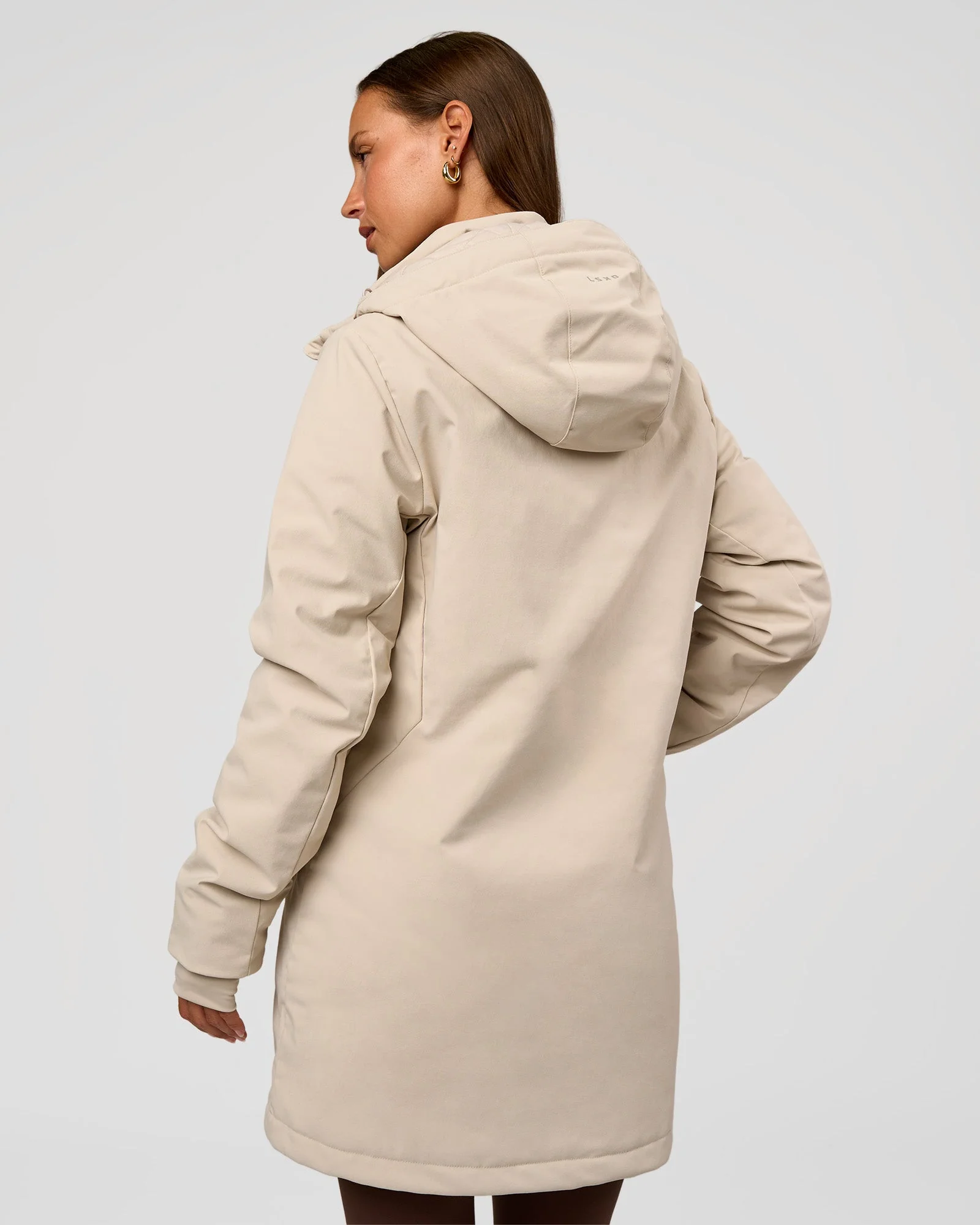 Auxiliary 2.0 Longline Jacket - Shale Beige - Image 5