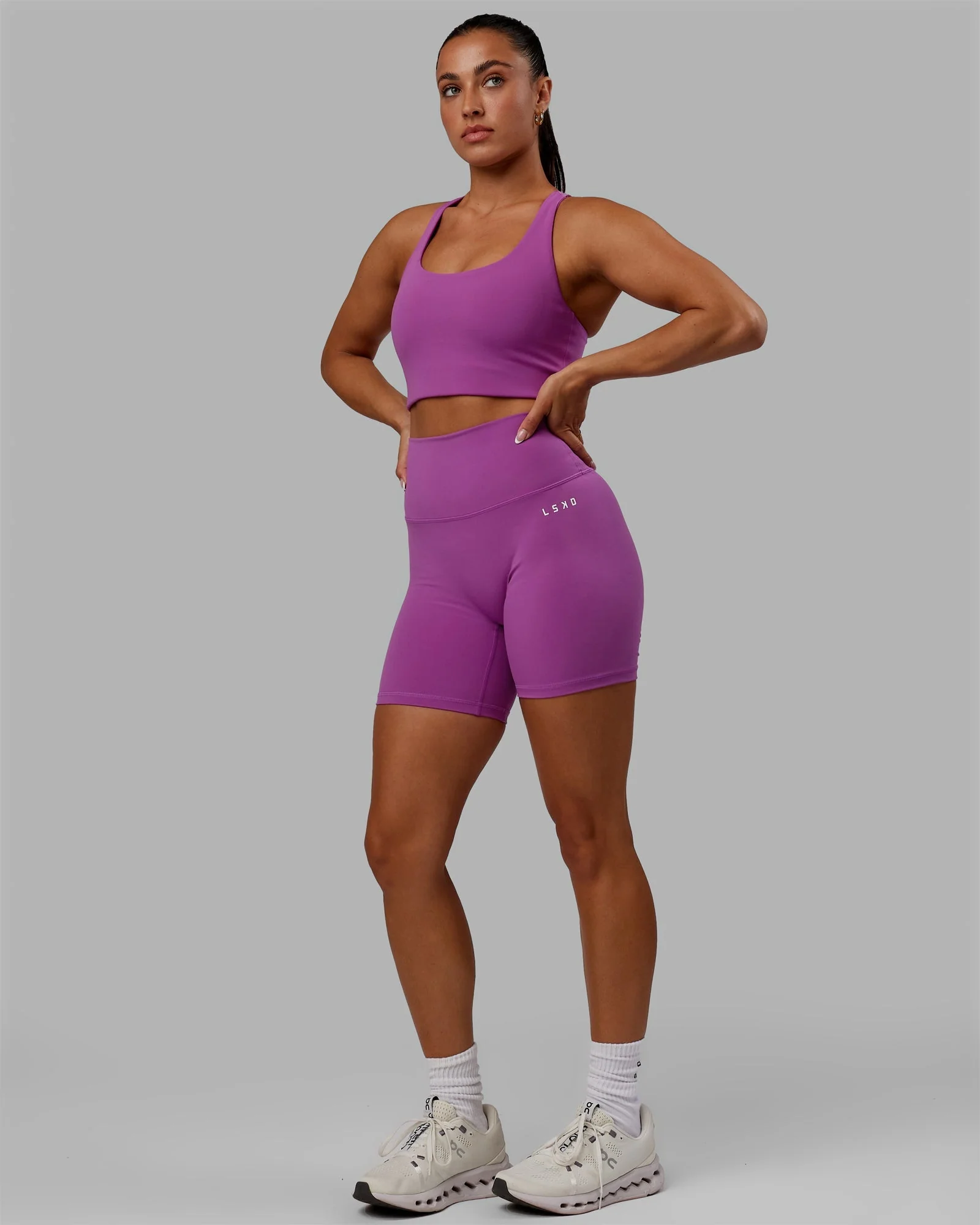 Base 2.0 Ultra High-Rise 6" Short - Hyper Violet - Image 5