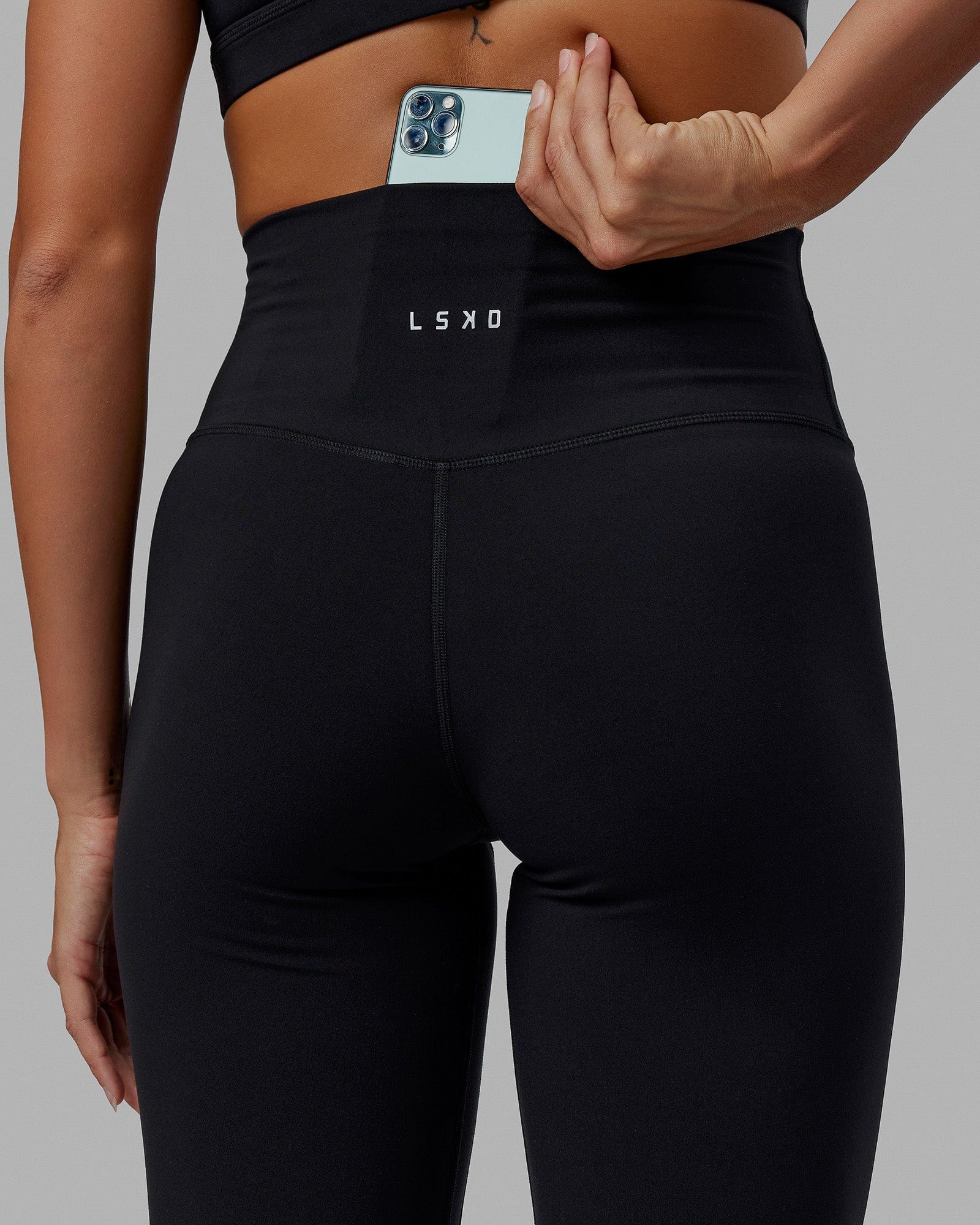 Base 2.0 Ultra High-Rise 7/8 Legging - Black - Image 5