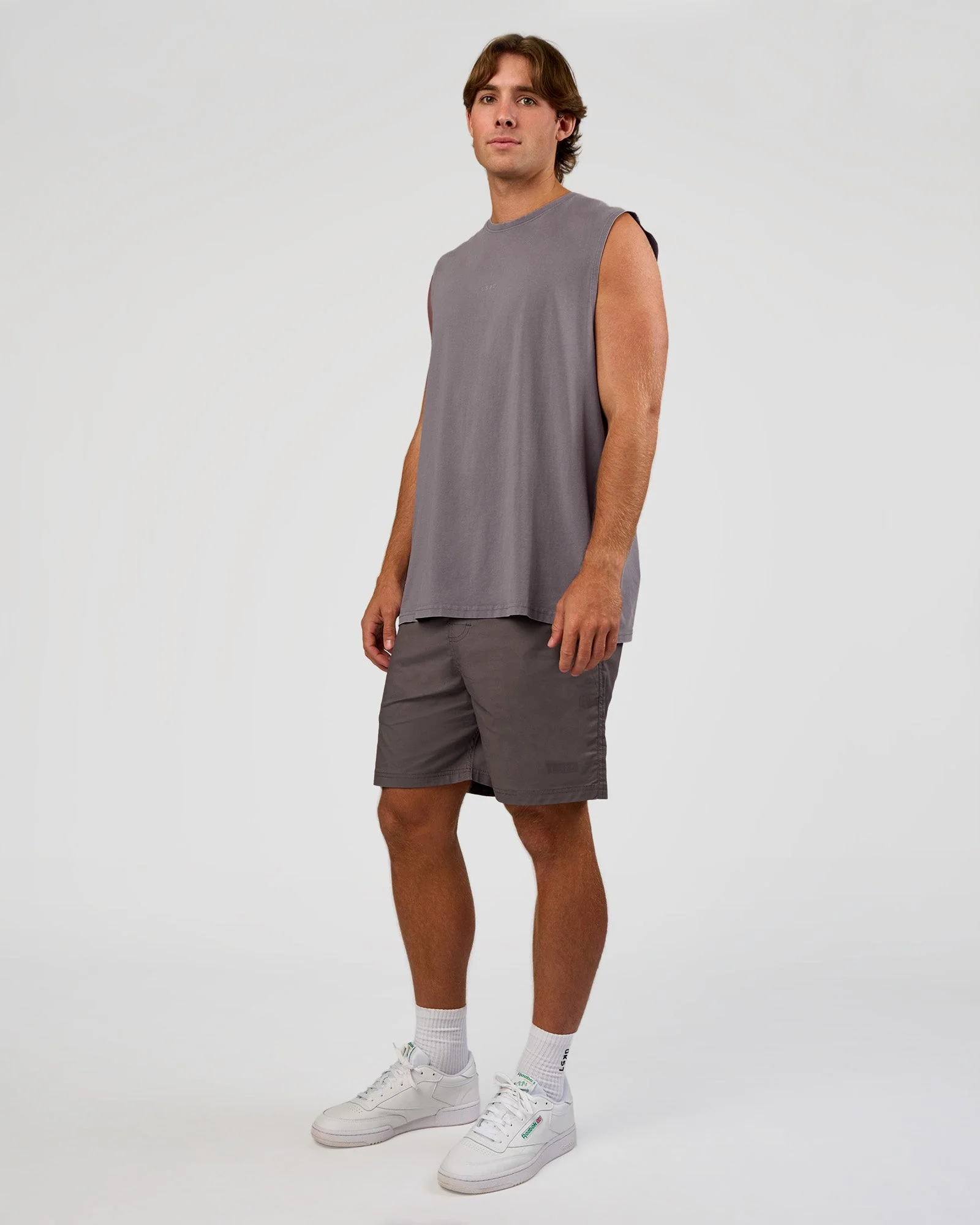 Base FLXCotton Tank - Duskstone Washed - Image 2