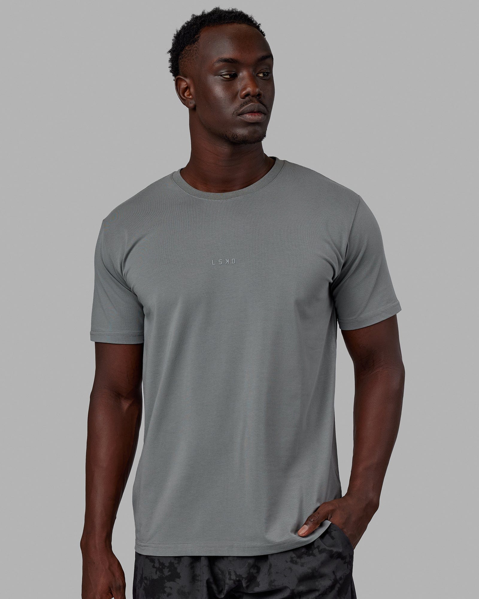 Base FLXCotton Tee - Graphite - Image 2