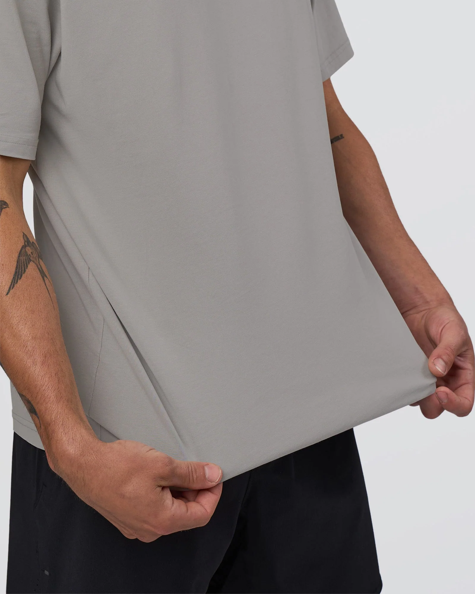 Base FLXCotton Tee Oversized - Alloy Washed - Image 3
