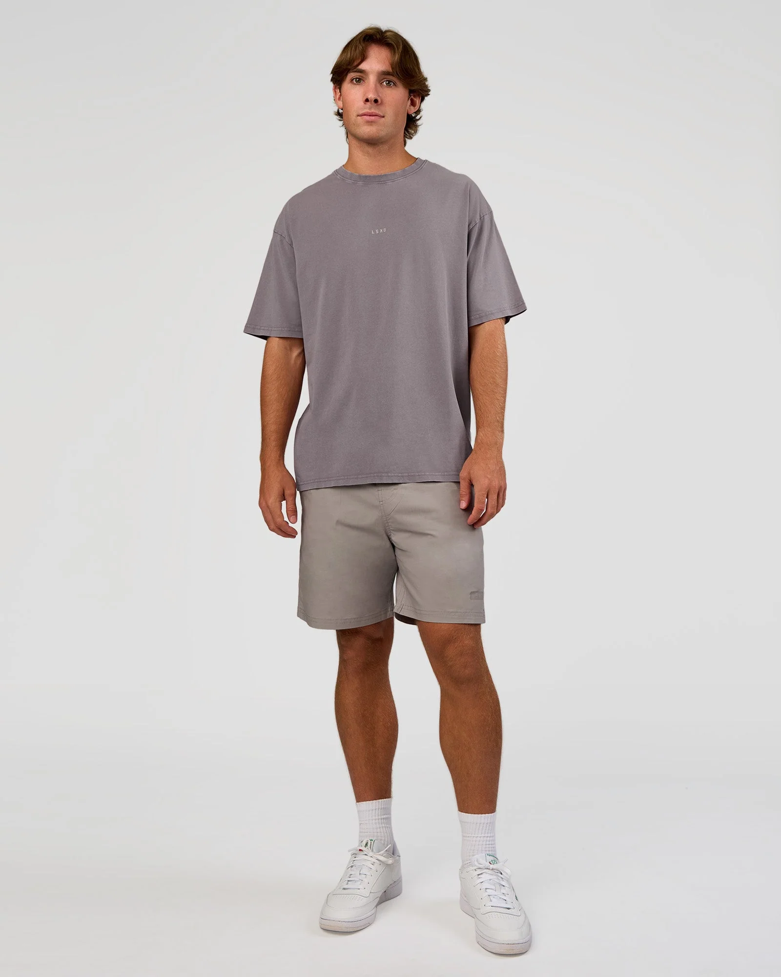 Base FLXCotton Tee Oversized - Duskstone Washed - Image 4