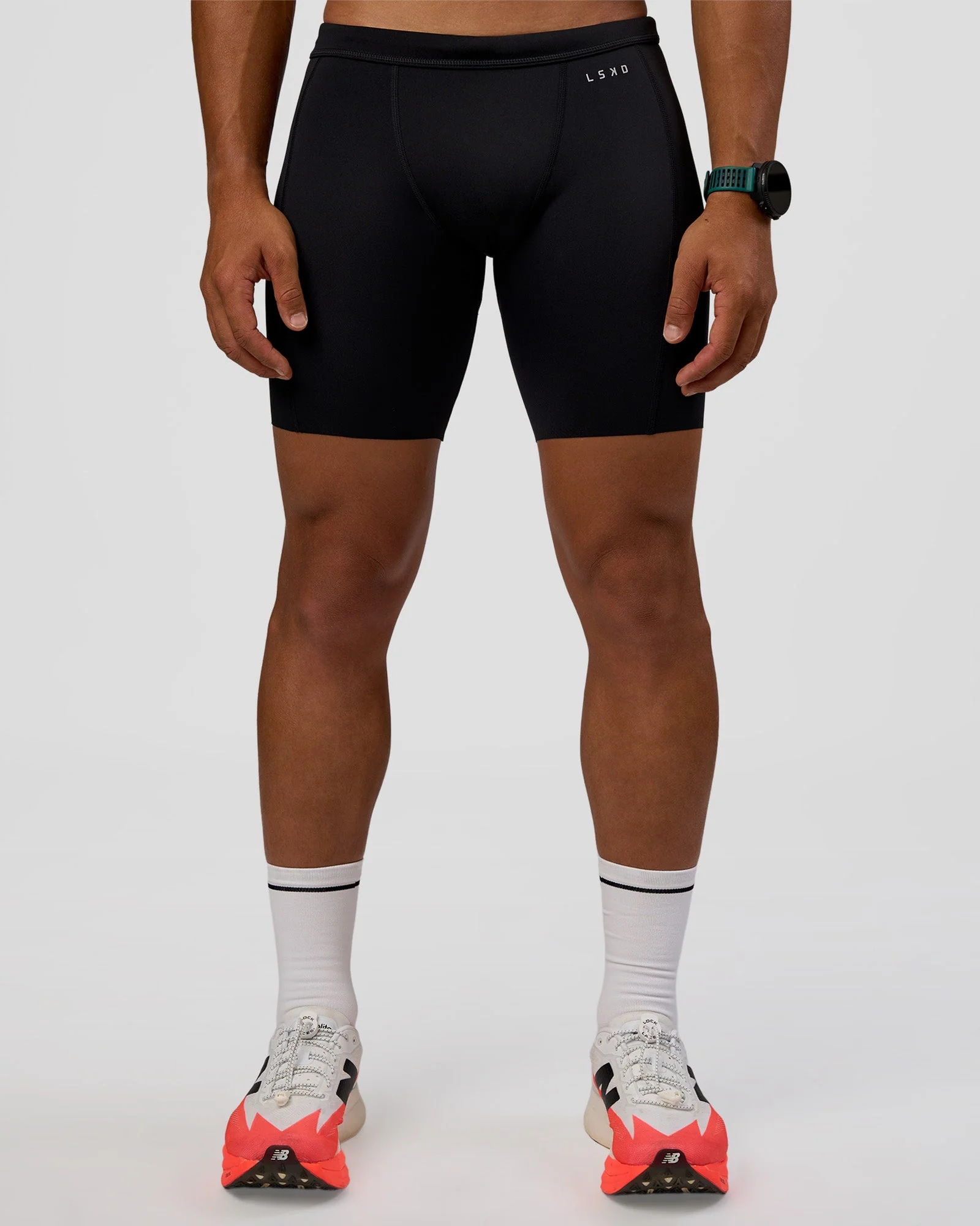 BaseTech 8" Shorts - Black - Image 2