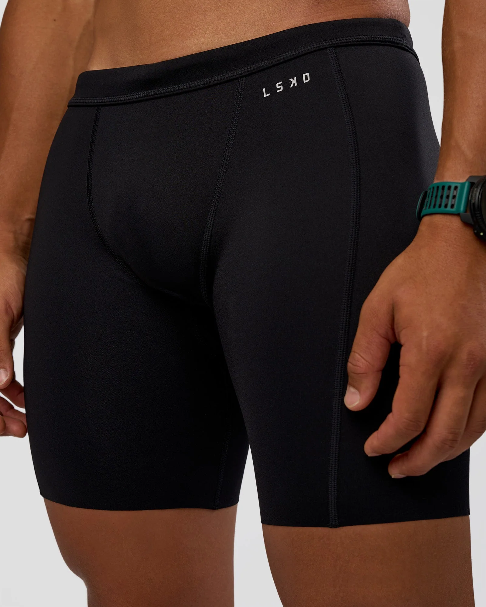 BaseTech 8" Shorts - Black - Image 6
