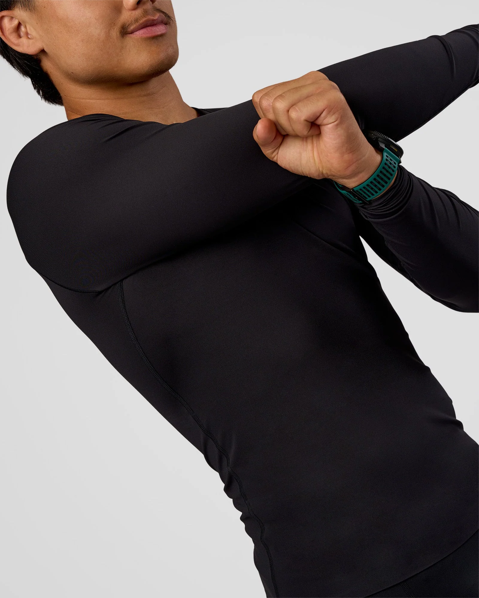 BaseTech Long Sleeve Tee - Black - Image 6