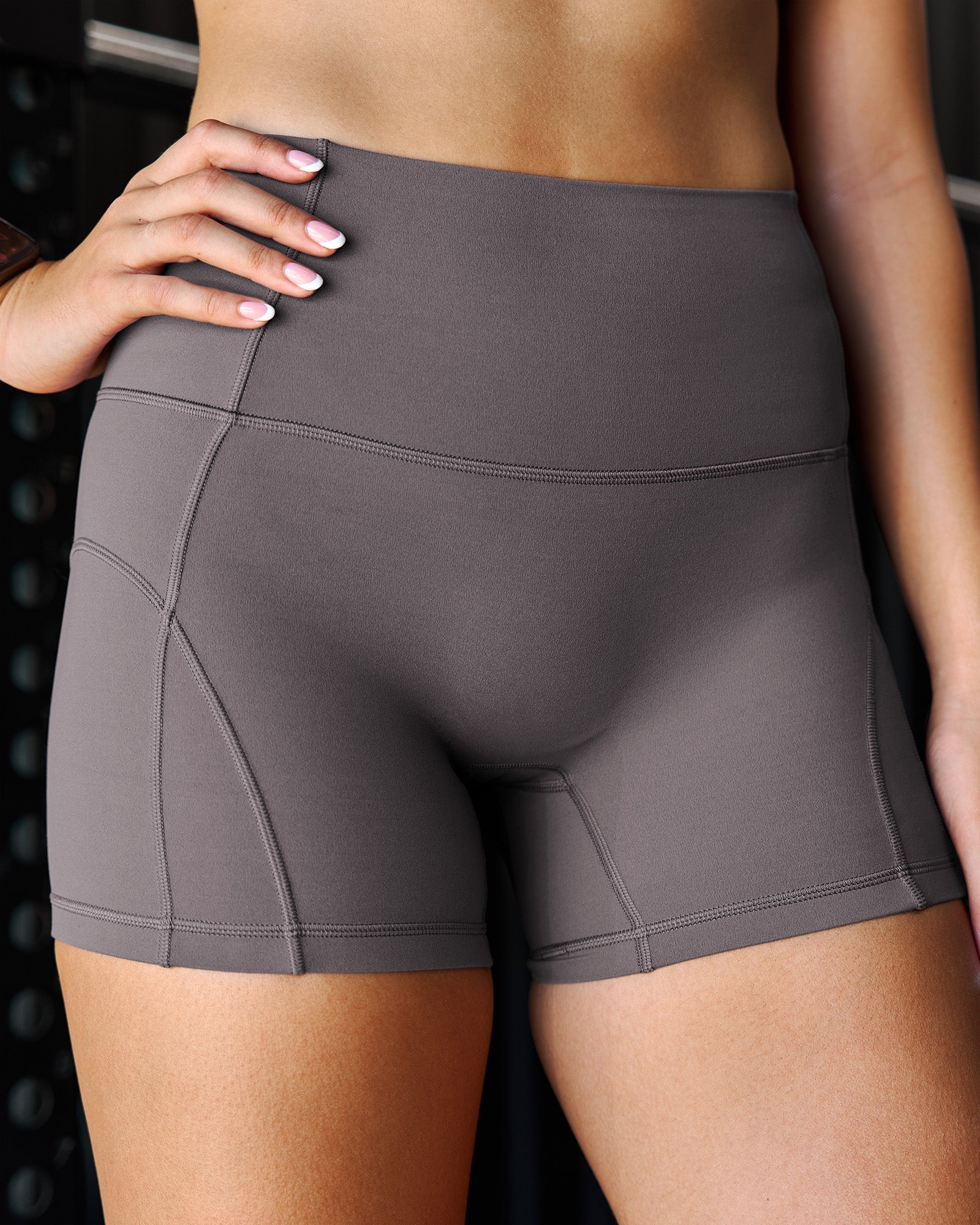 Bend High-Rise 4" Short - Duskstone - Image 5
