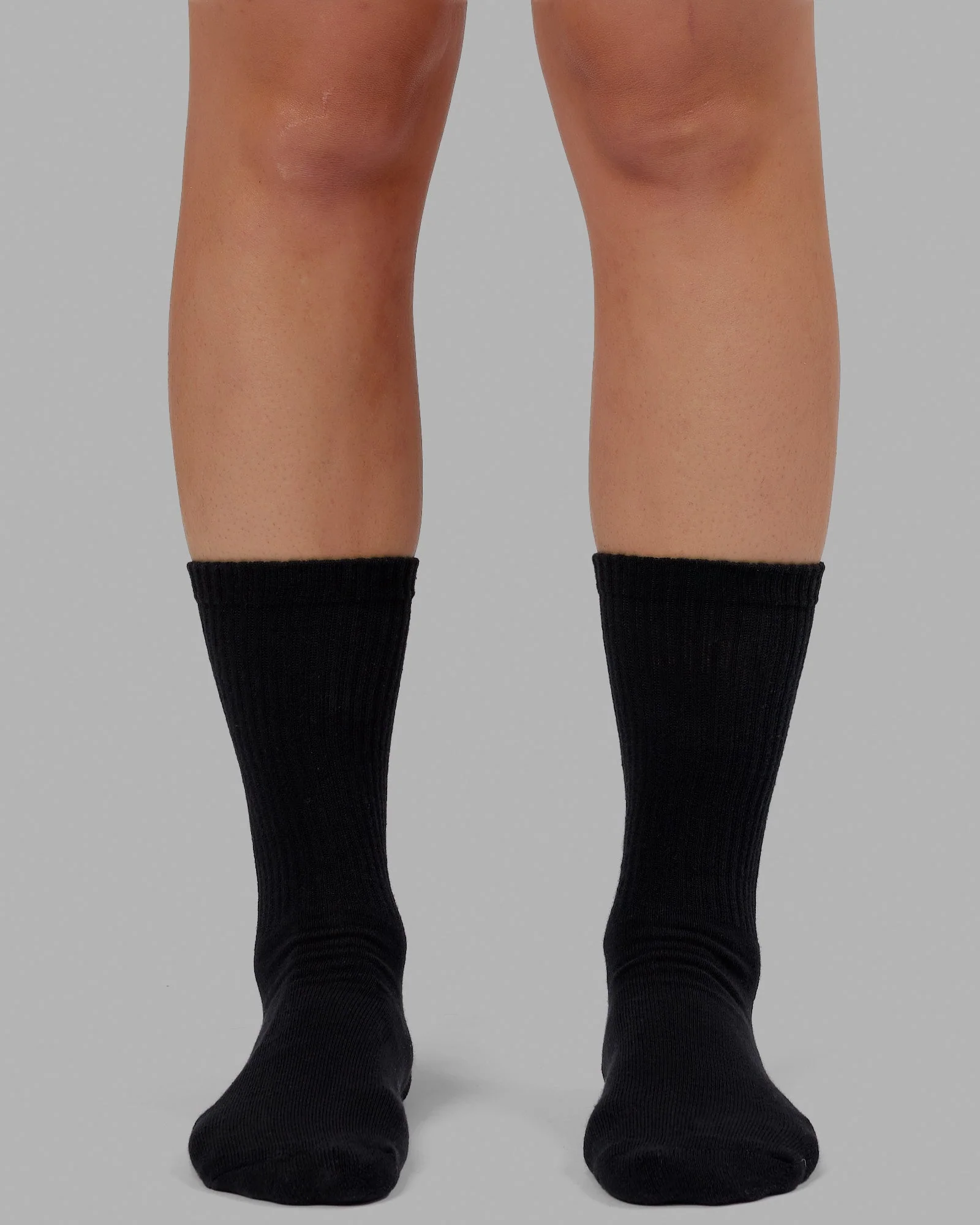 Brand Crew Sock - Black - Image 2
