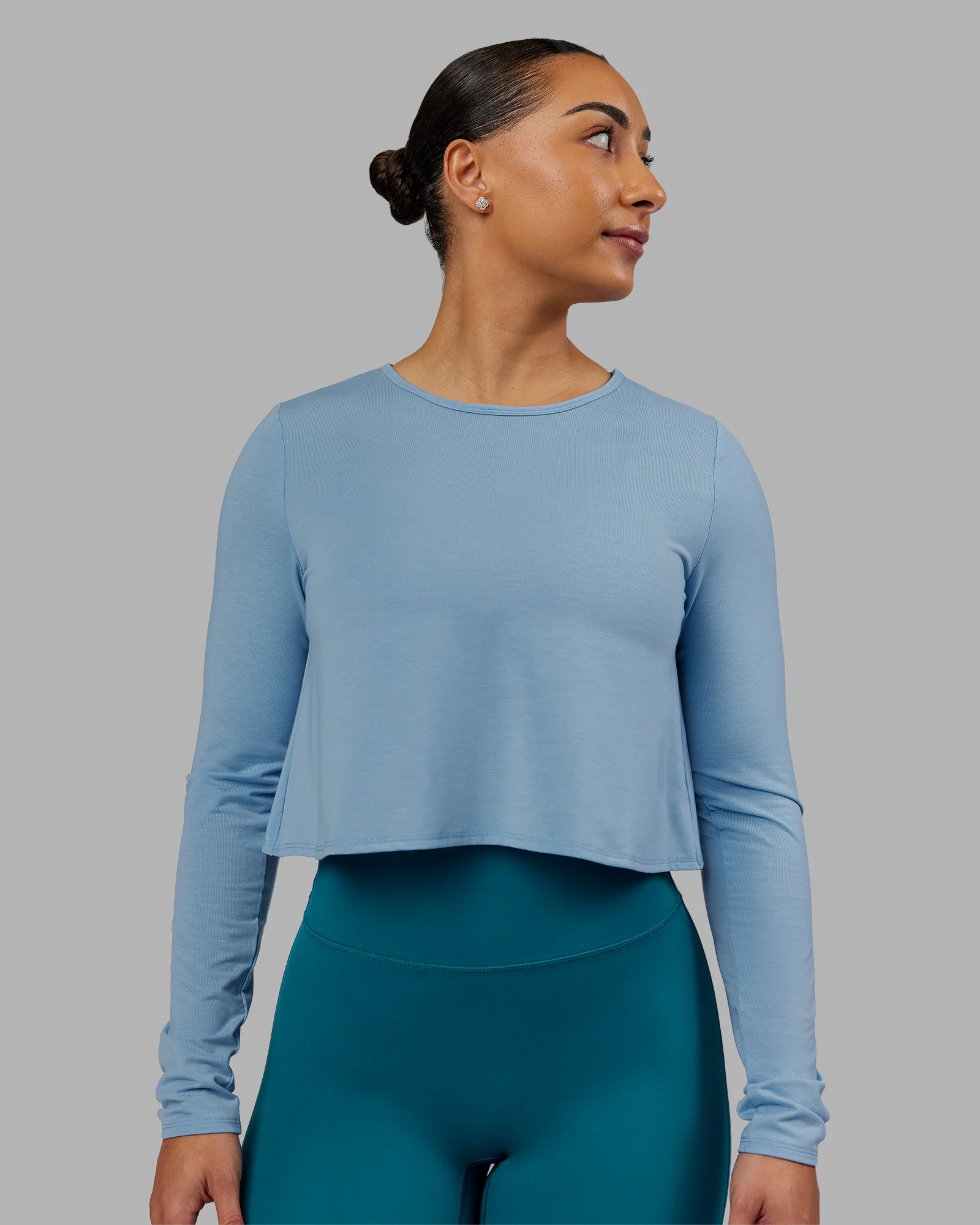 Breeze Long Sleeve Training Tee - Glacier Lake - Image 2