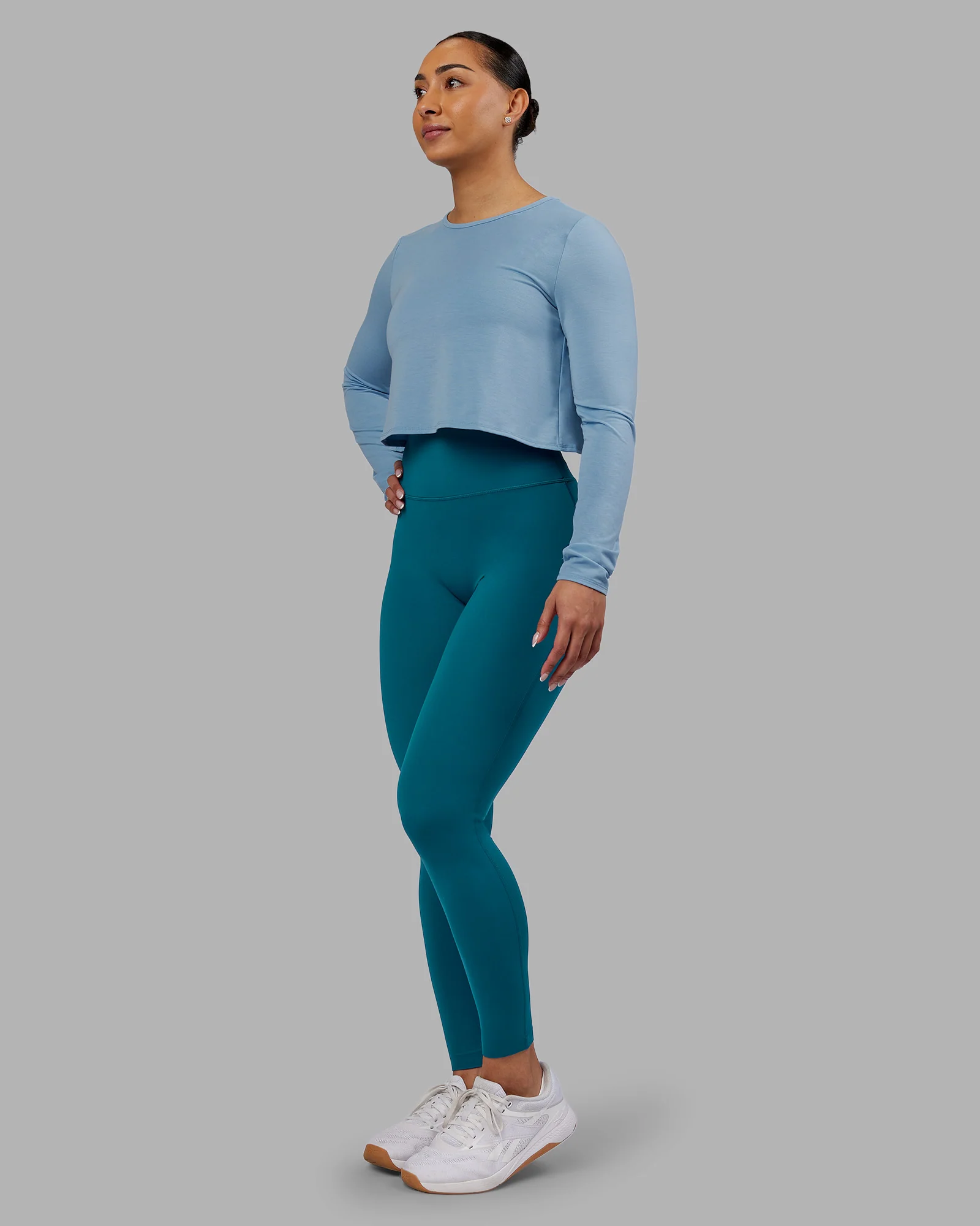 Breeze Long Sleeve Training Tee - Glacier Lake - Image 3