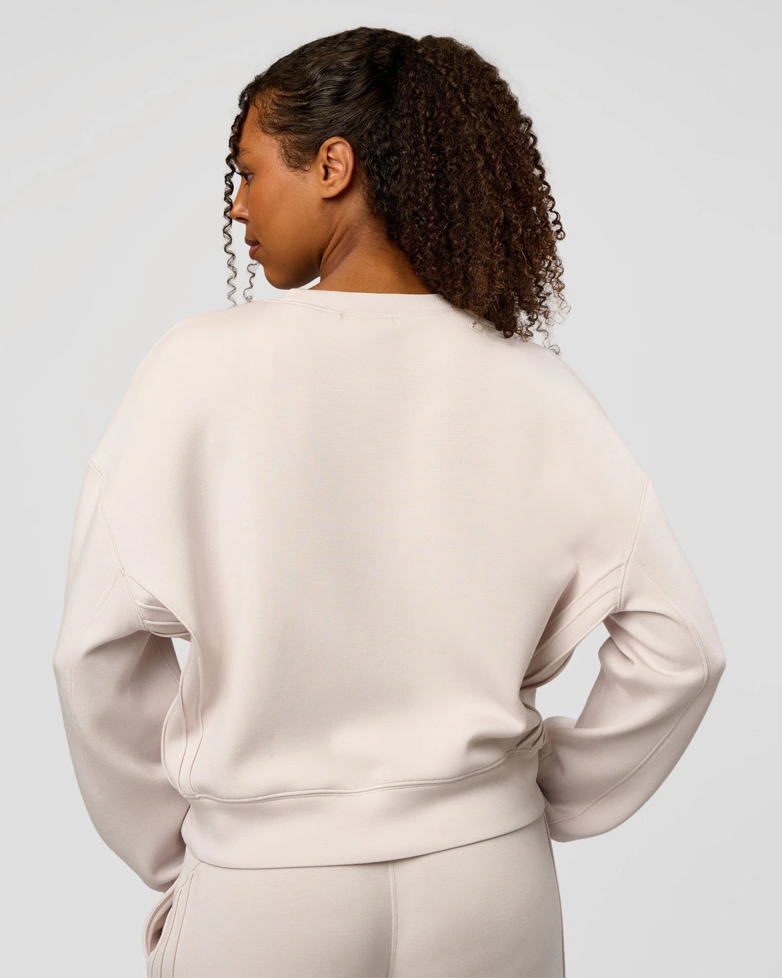 CF Elevate SoftTouch Pintuck Sweater - Clay - Image 3
