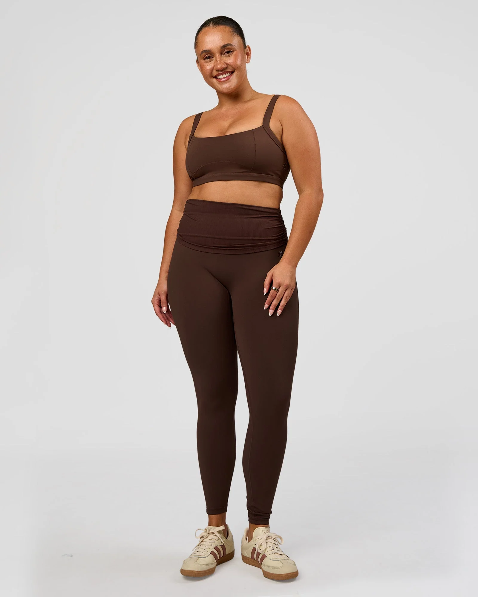 CF Move Through It Sports Bra - Hot Chocolate - Image 3