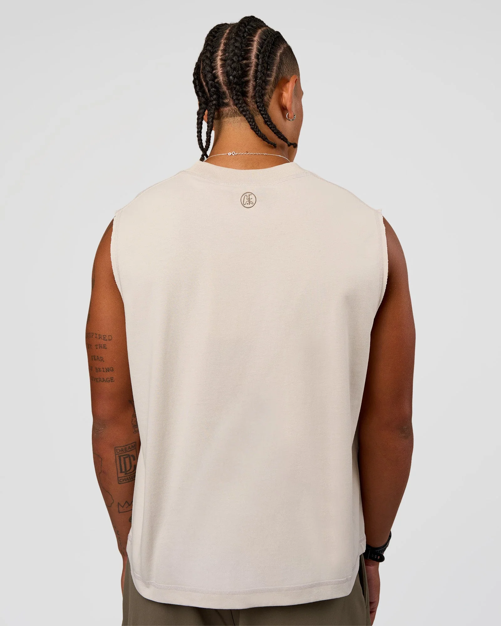 CF Unisex Oversized Heavyweight Boxed Tank - Clay-CF Move Through It - Image 10