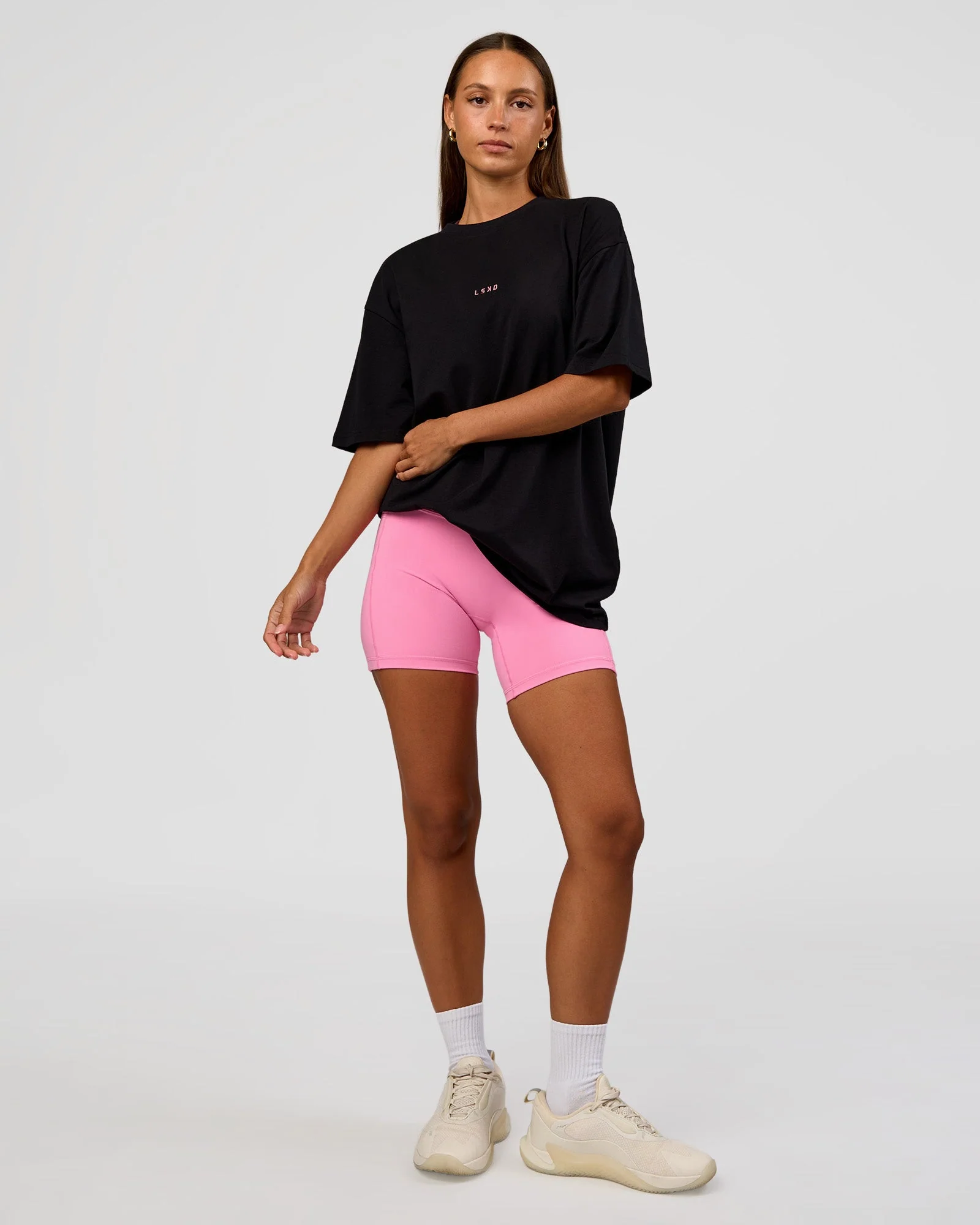 CFT BNE 26 FLXCotton Oversized Tee - Black - Image 10