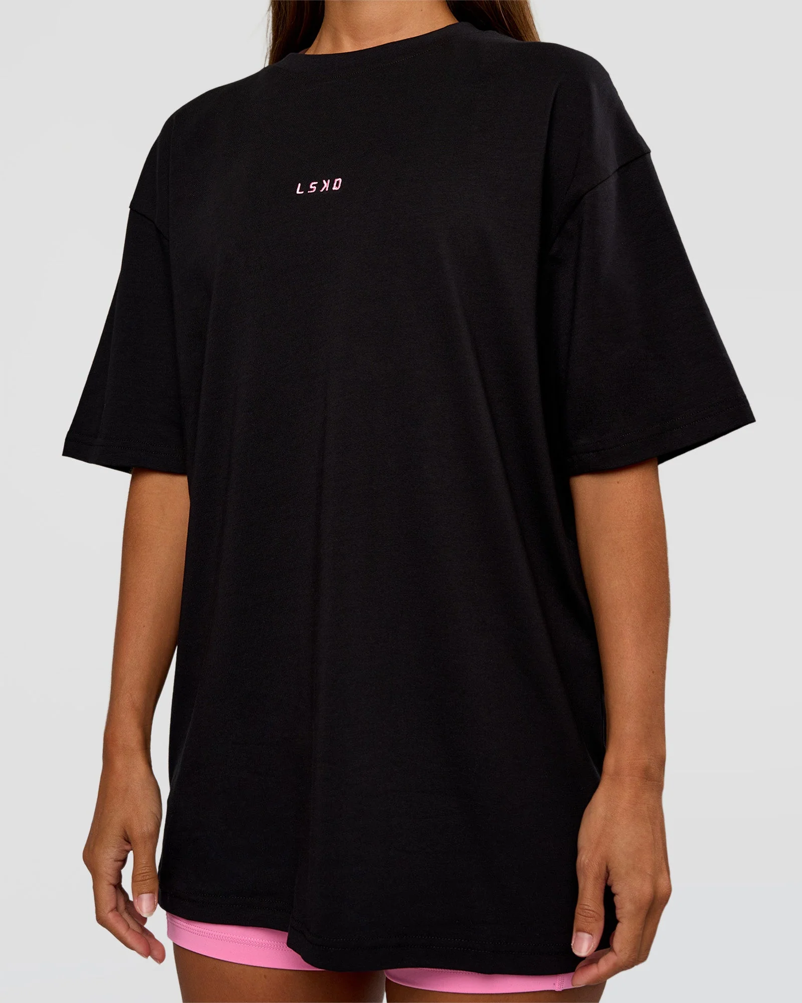 CFT BNE 26 FLXCotton Oversized Tee - Black - Image 11
