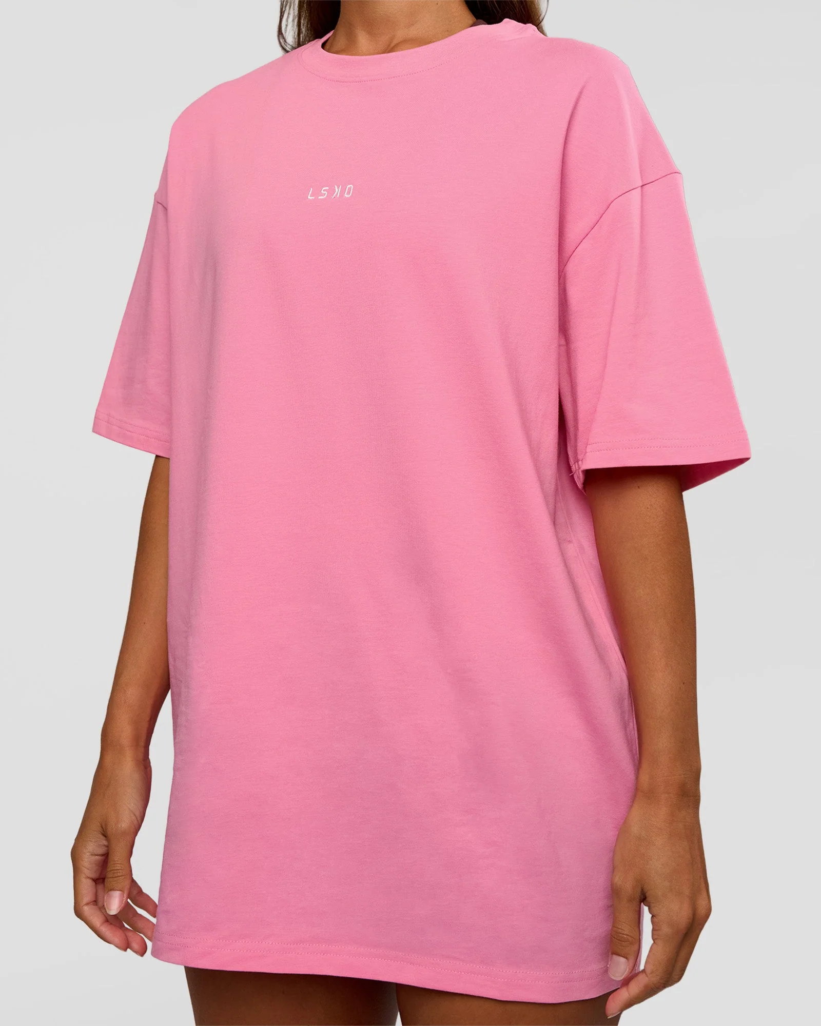 CFT BNE 26 FLXCotton Oversized Tee - Candy Pink - Image 12