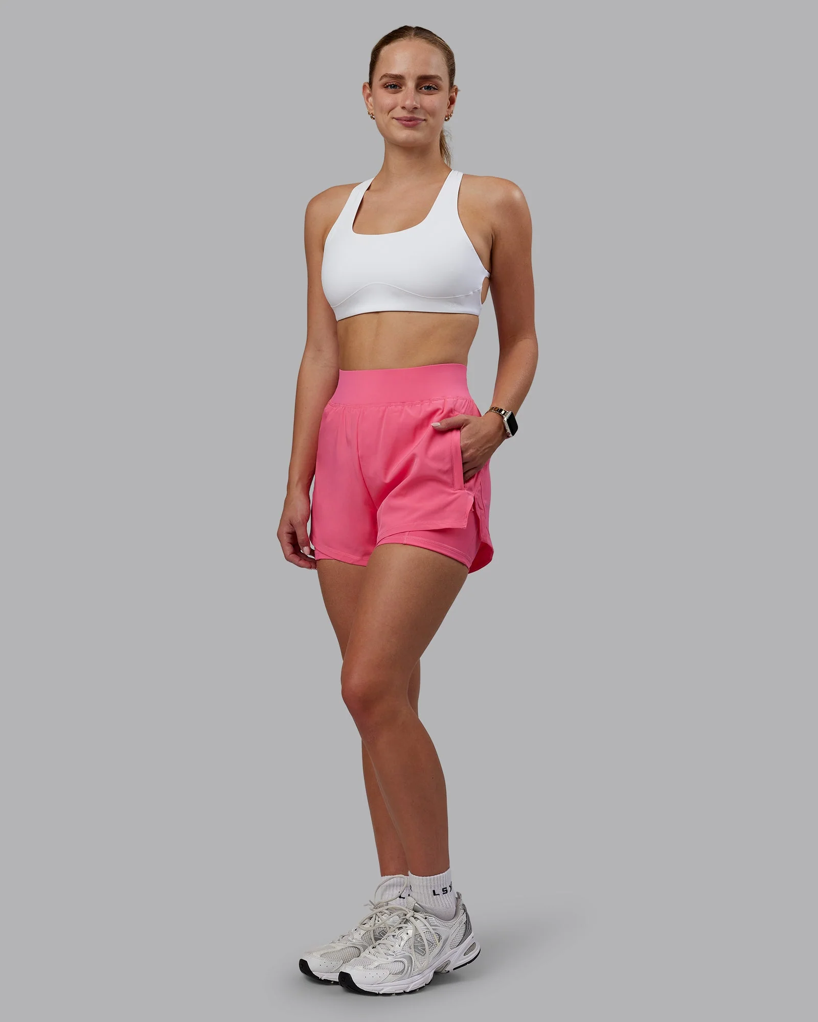 Challenger 3" Lined Performance Short - Pink Lemonade