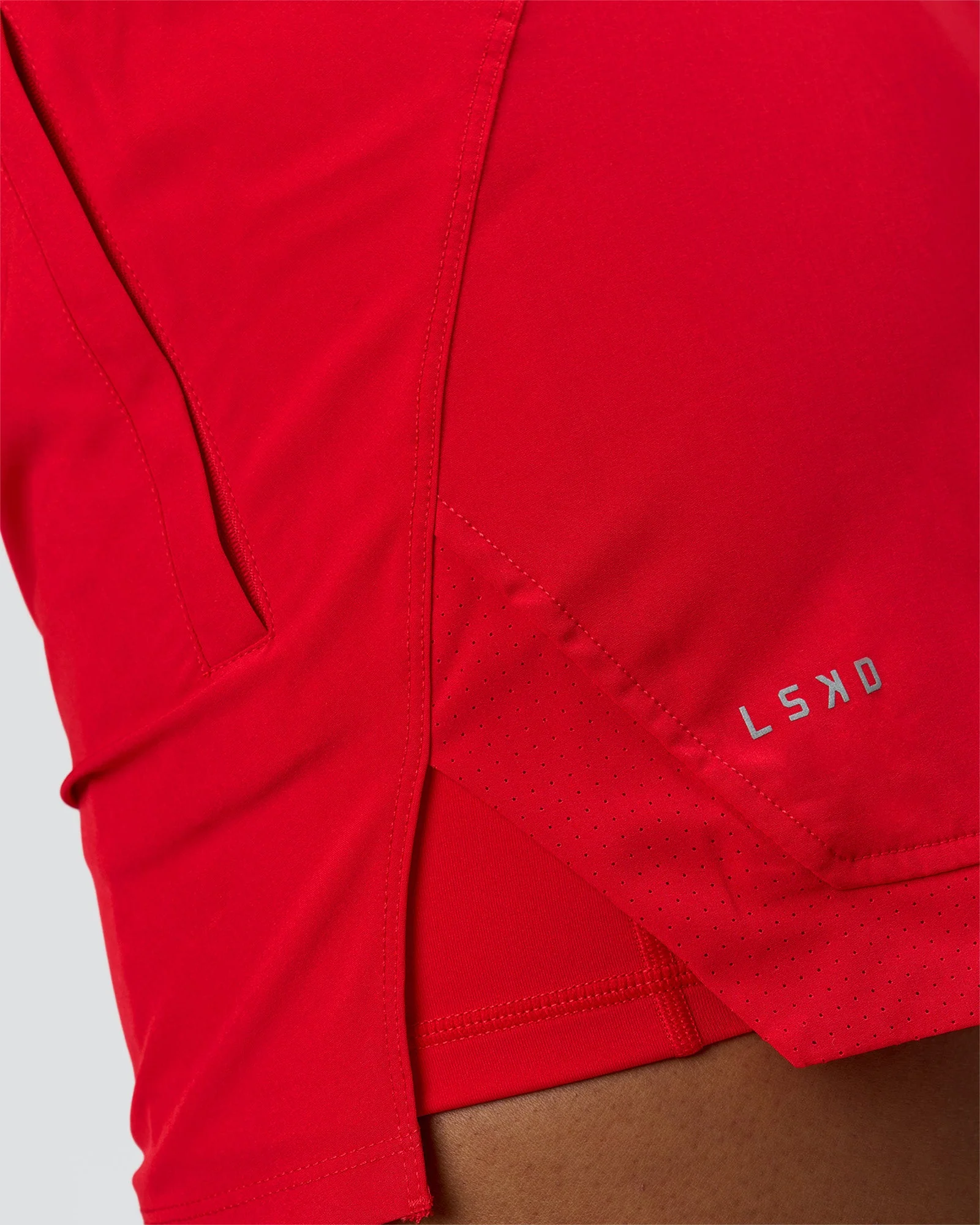 Challenger 5" Lined Performance Short - Scarlet - Image 7