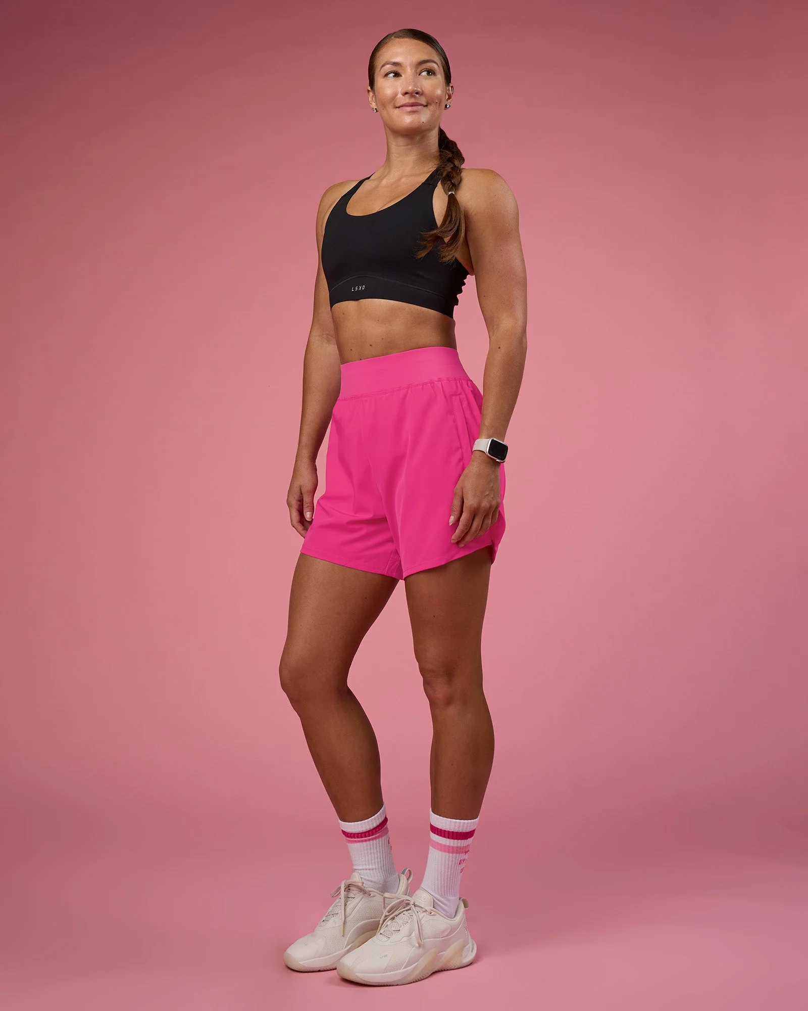 Challenger 5" Lined Performance Short - Ultra Pink - Image 8