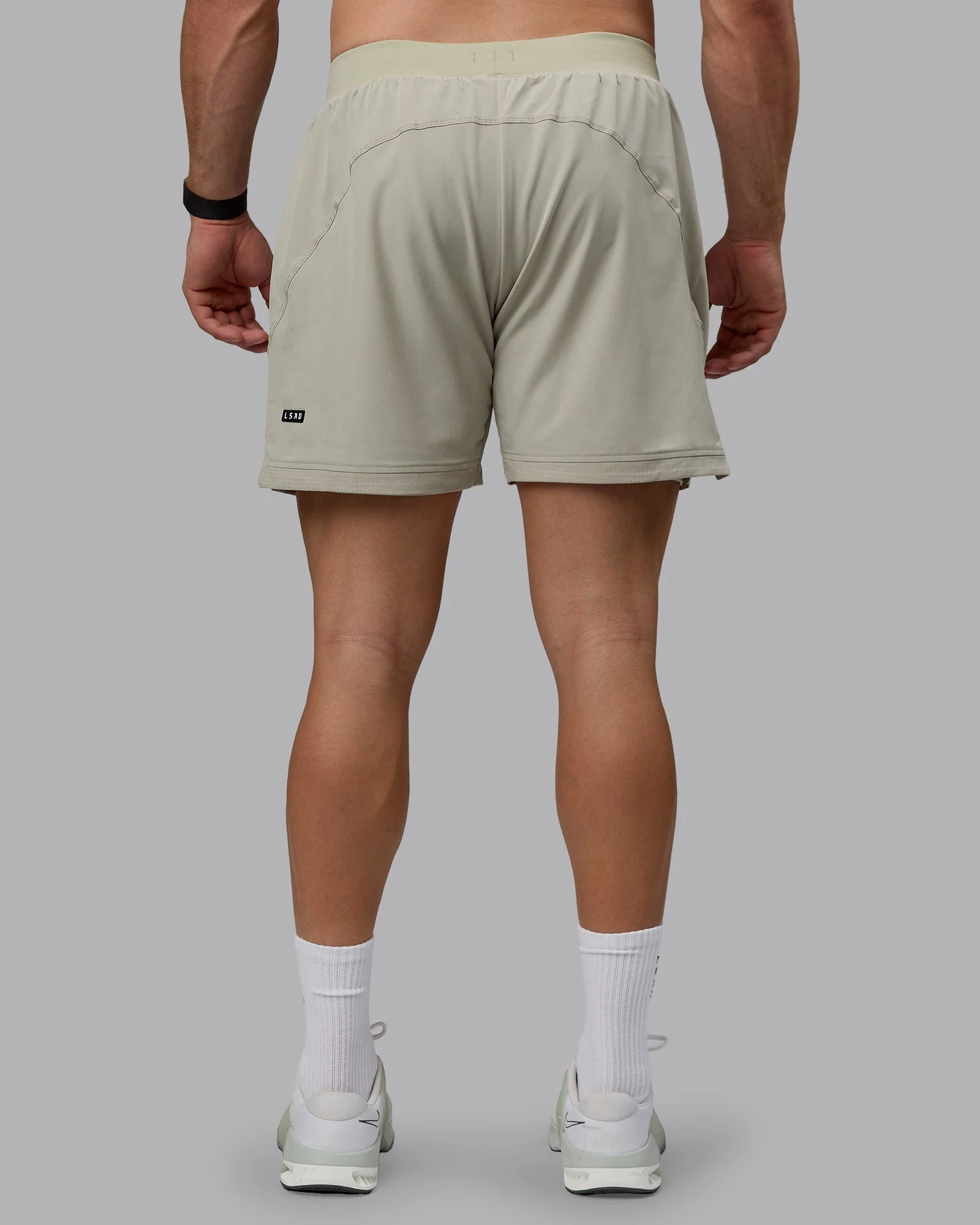 Challenger 6" Lined Performance Short - Sustained Grey - Image 4