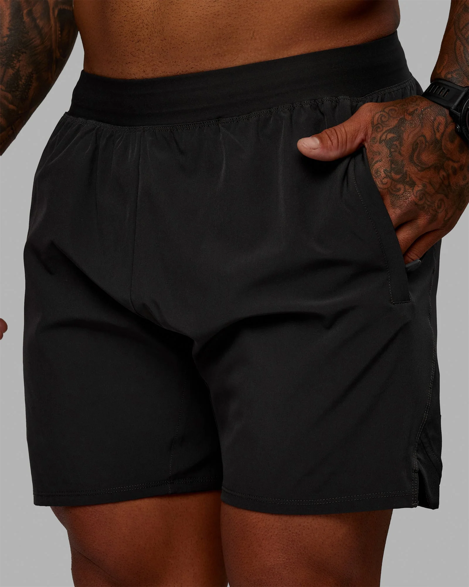 Challenger 6" Performance Short - Pirate Black - Image 2