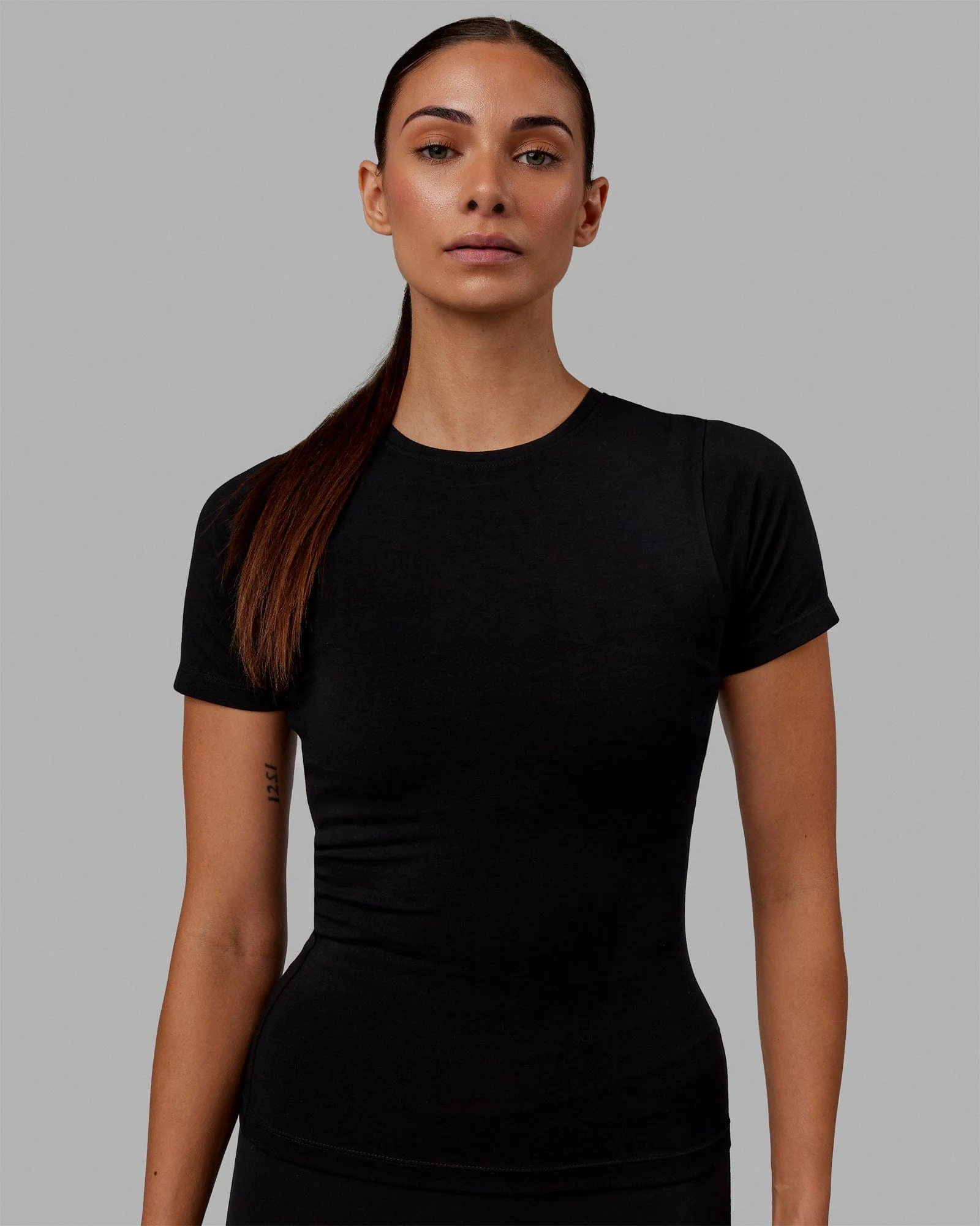 Charge PimaFLX-Lite Fitted Tee - Black - Image 2