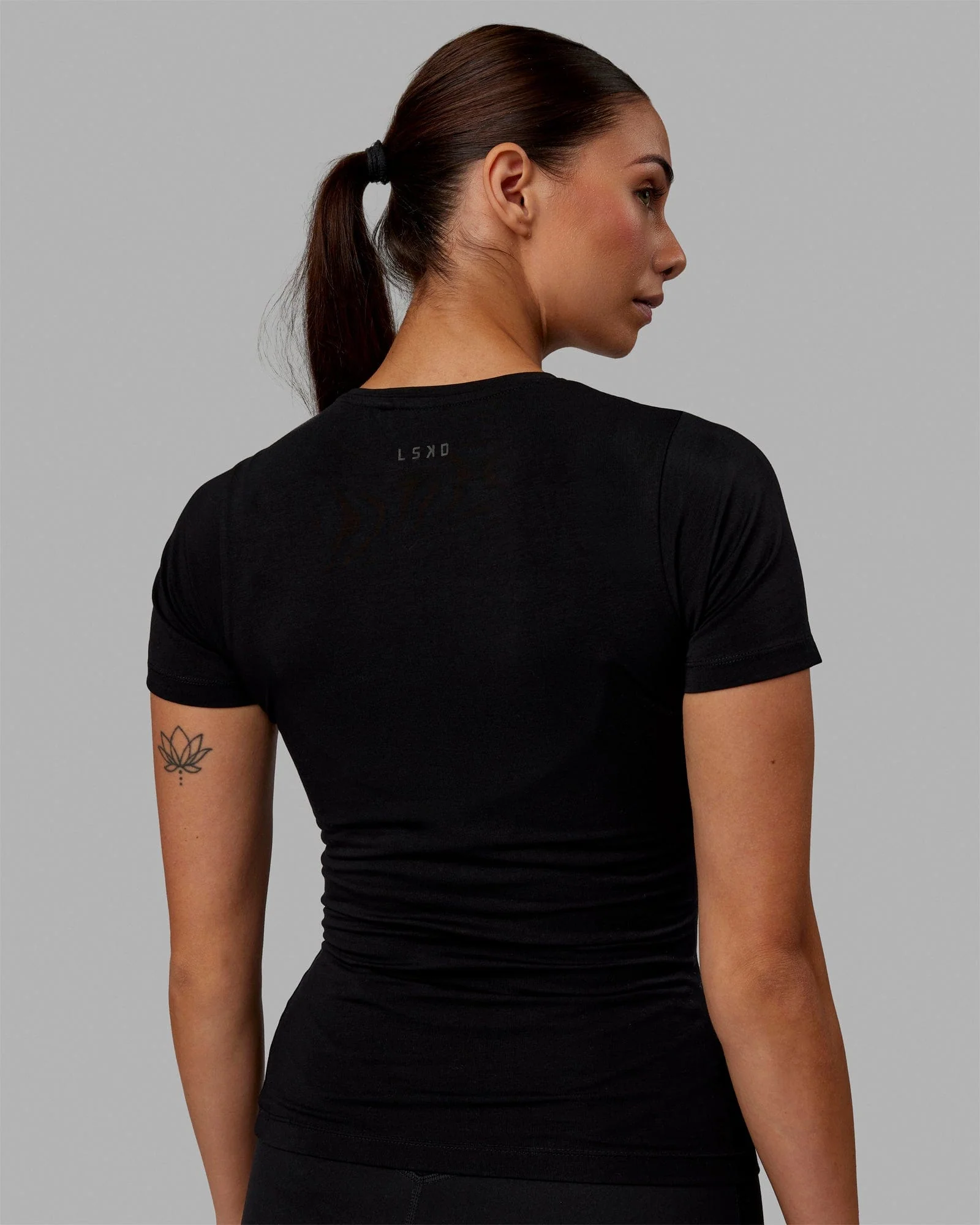 Charge PimaFLX-Lite Fitted Tee - Black - Image 3