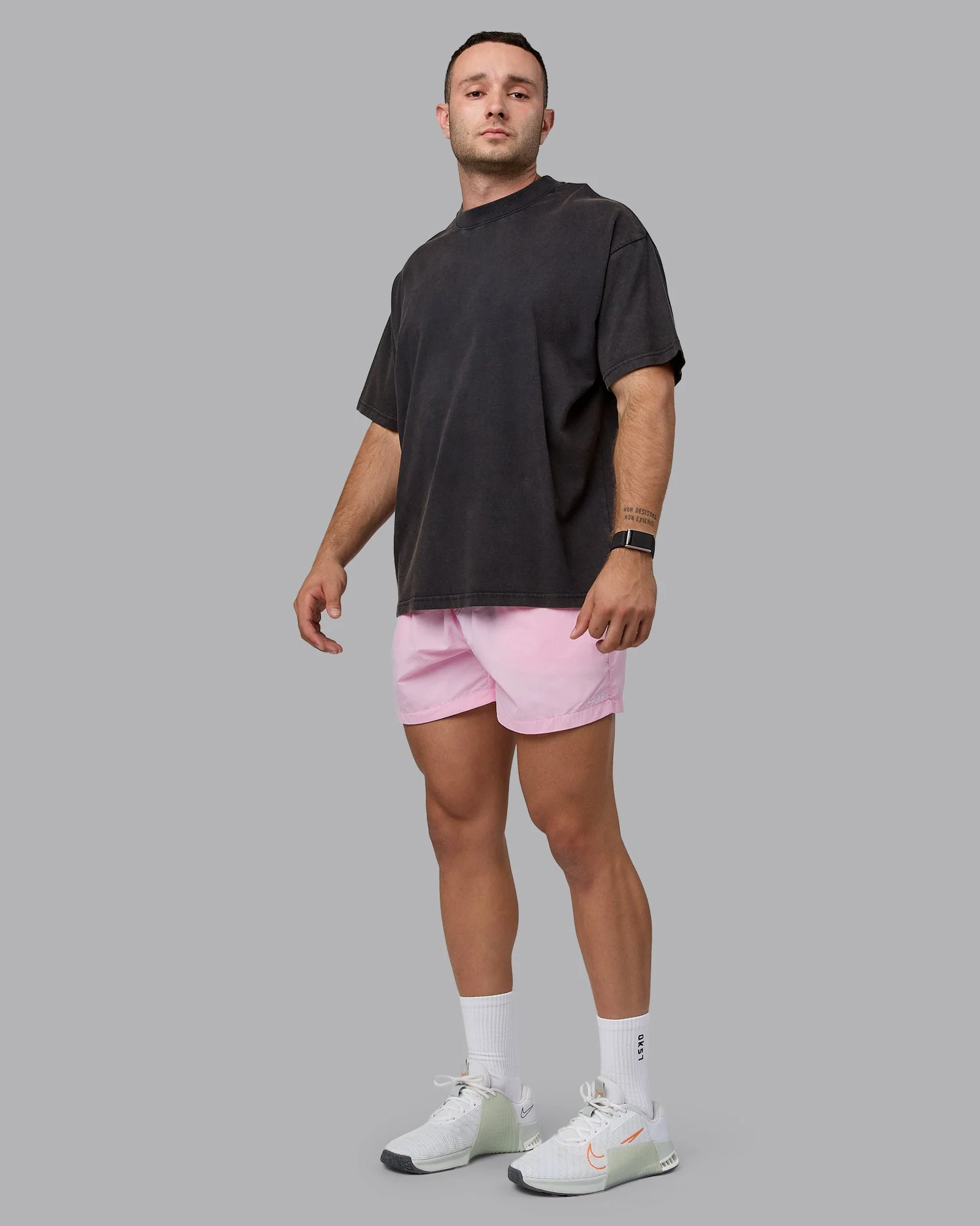 Classic 5" Short - Pale Pink - Image 2