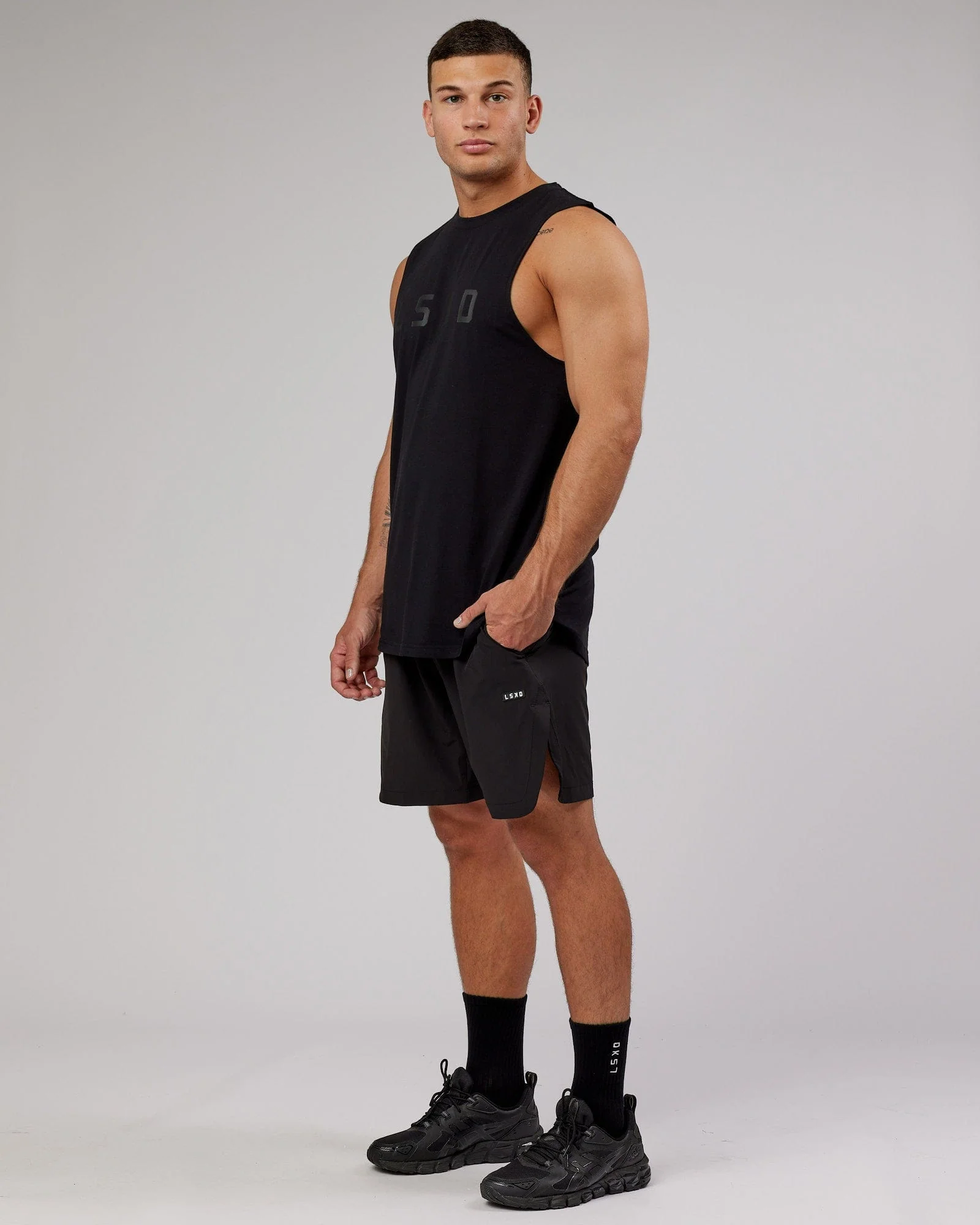 Competition 8" Performance Short - Black - Image 3