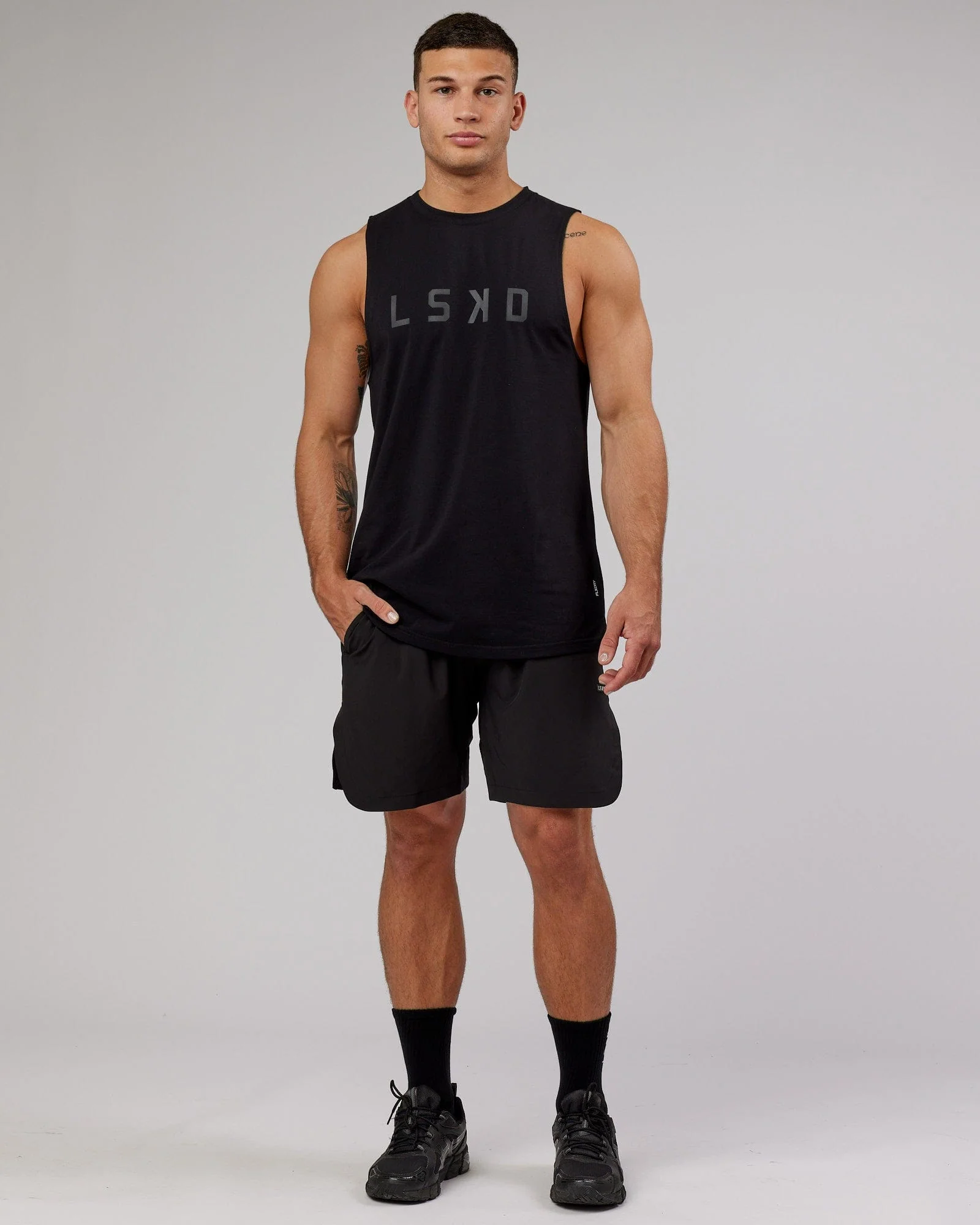Competition 8" Performance Short - Black - Image 8
