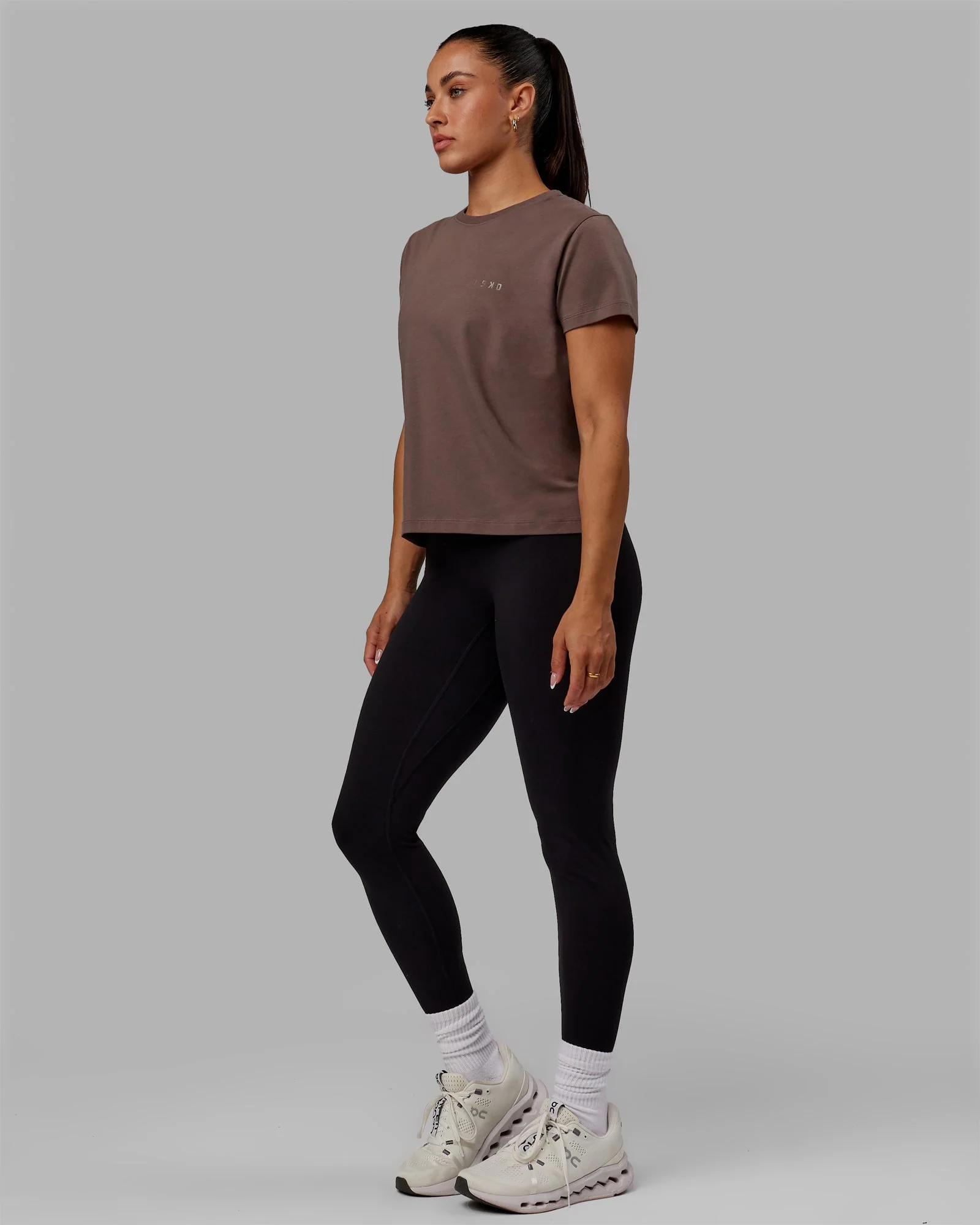 Deluxe PimaFLX Tee - Peppercorn - Image 2