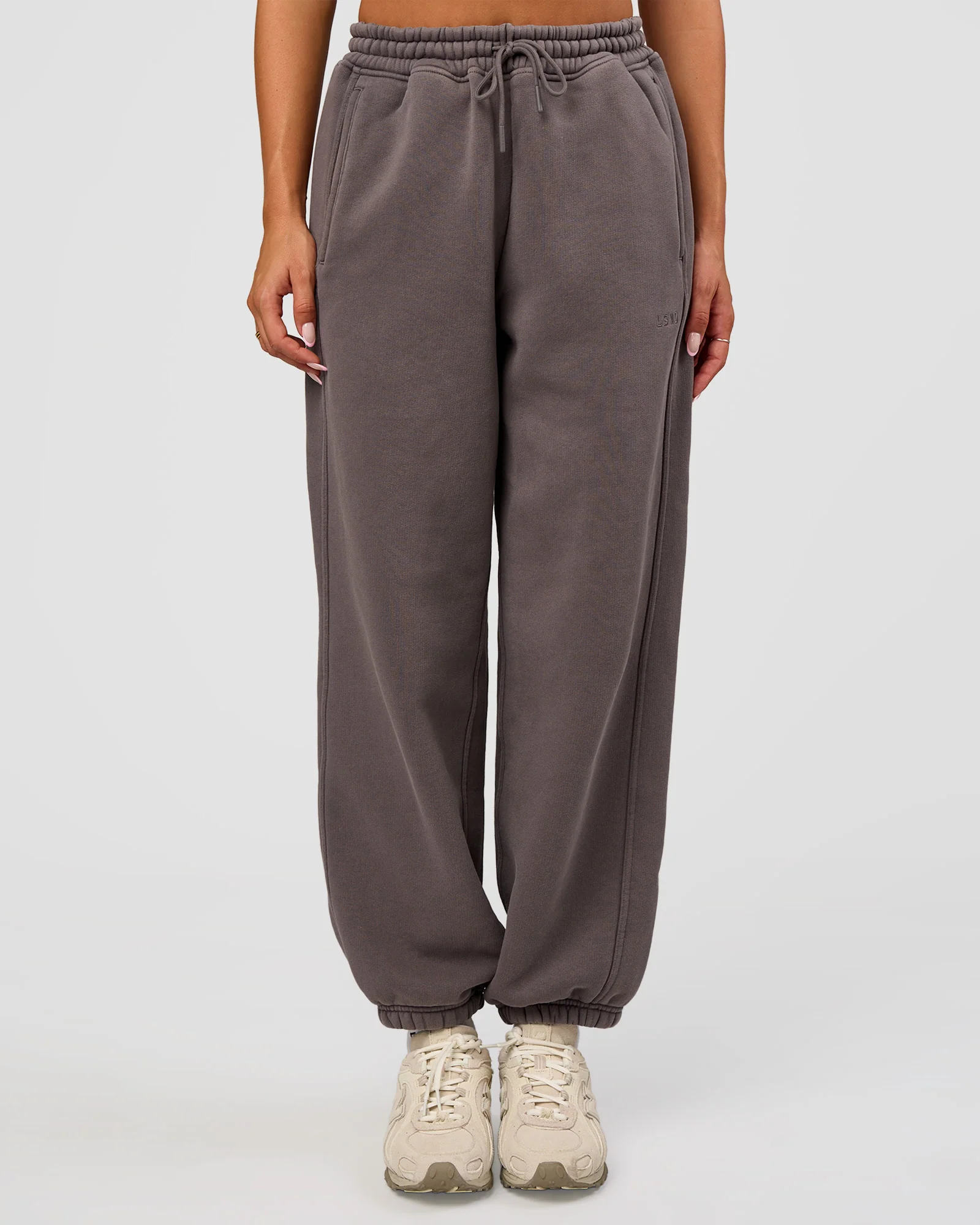 Distort Oversized Slouchy Fit Track Pant - Duskstone Washed - Image 4