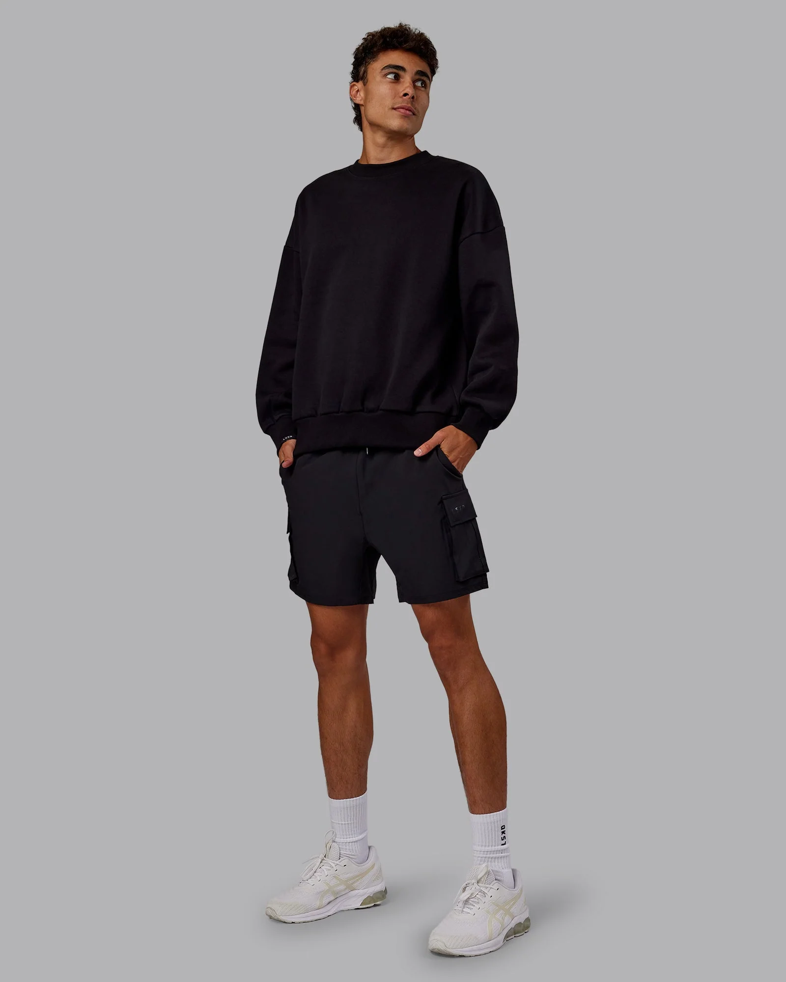 Easy Oversized Sweater - Black - Image 6