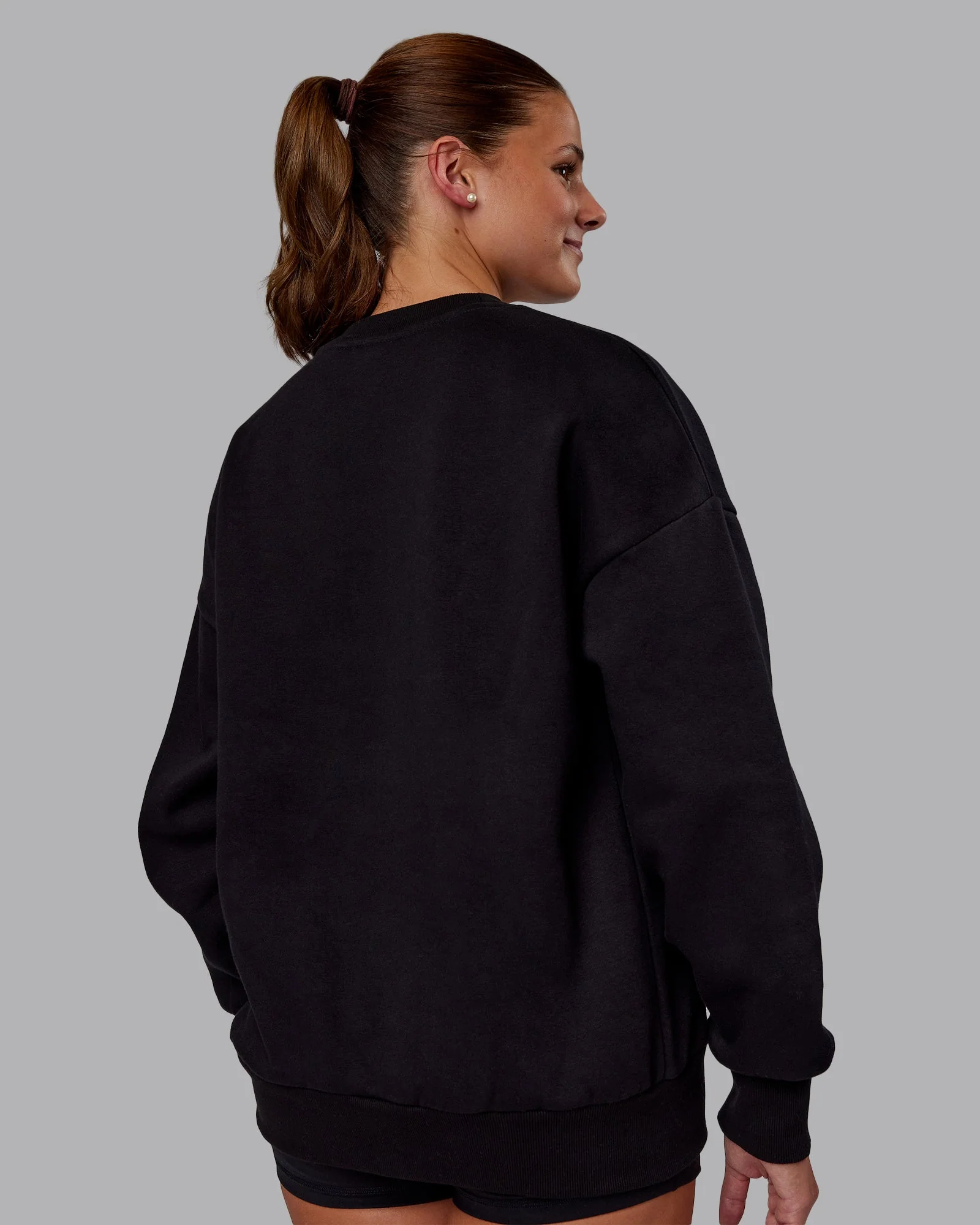 Easy Oversized Sweater - Black - Image 8