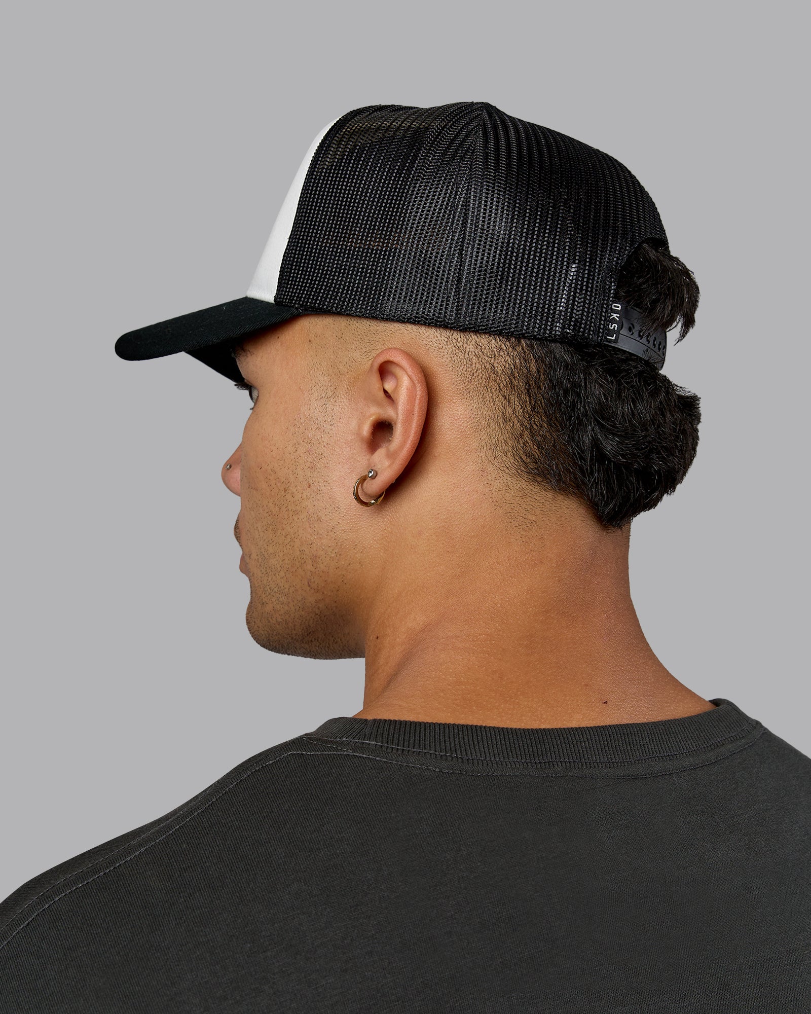 Easy Trucker Cap - Black-White - Image 3