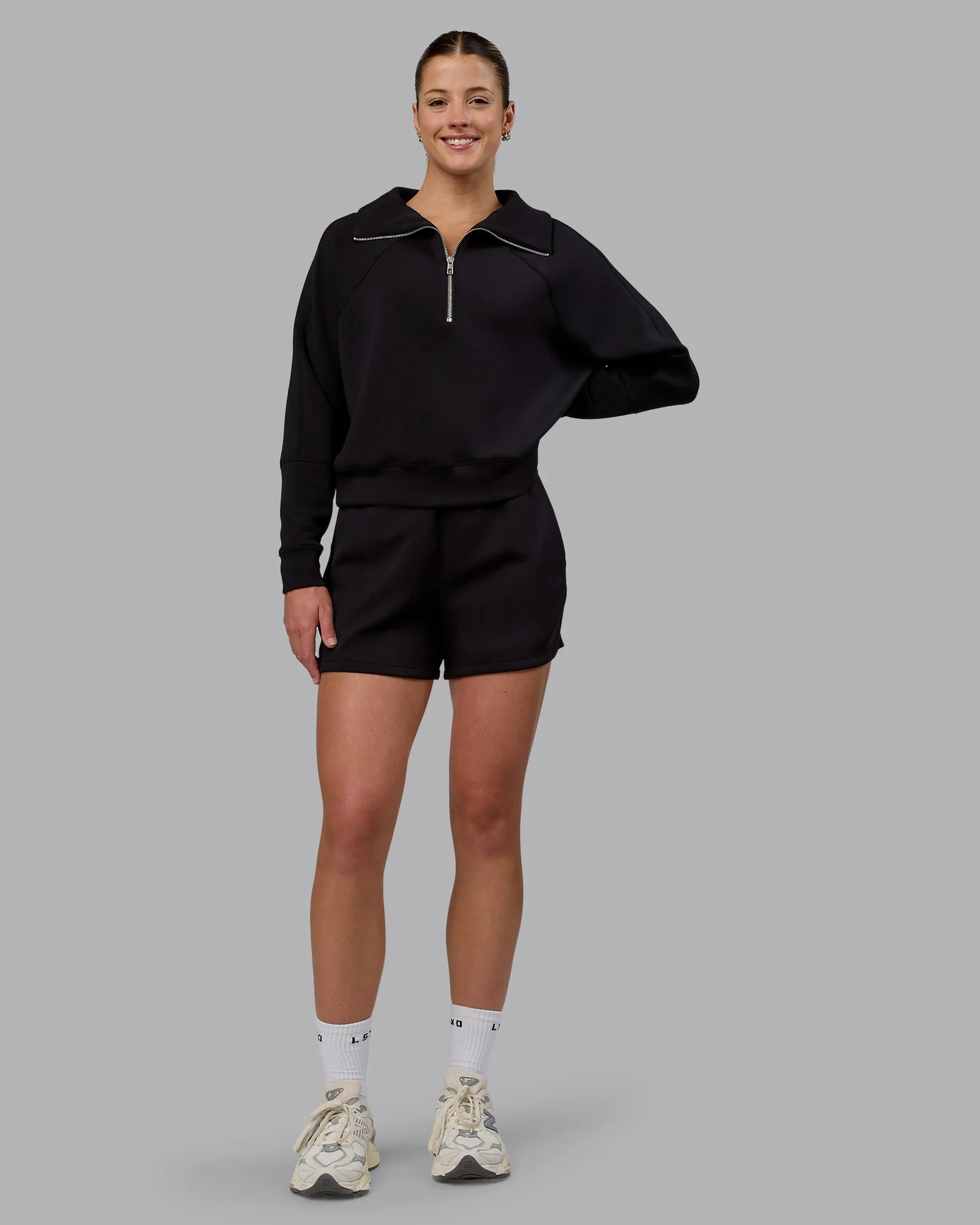 Elevate SoftTouch 4" Short - Black-Black - Image 9