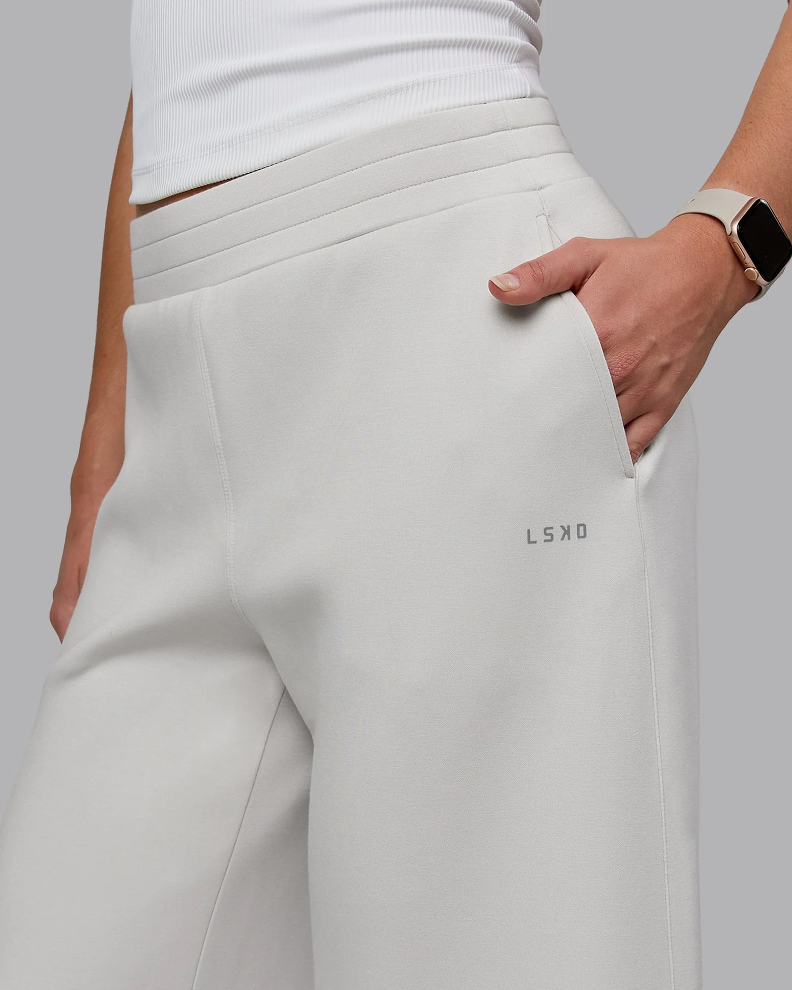 Elevate SoftTouch Wide Leg Pant - Clay-Clay - Image 3