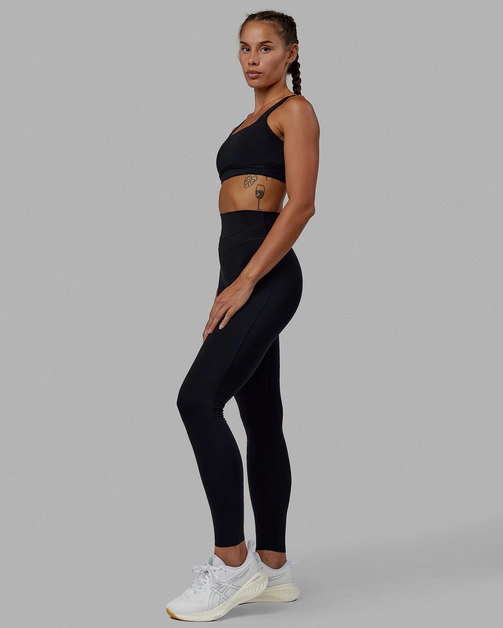 Elevation Sports Bra - Black - Image 4