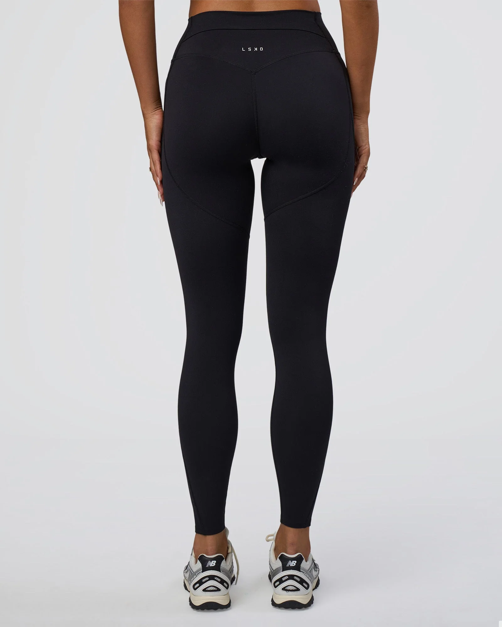 Elixir Defined High-Rise Full Length Legging Pockets - Black - Image 7