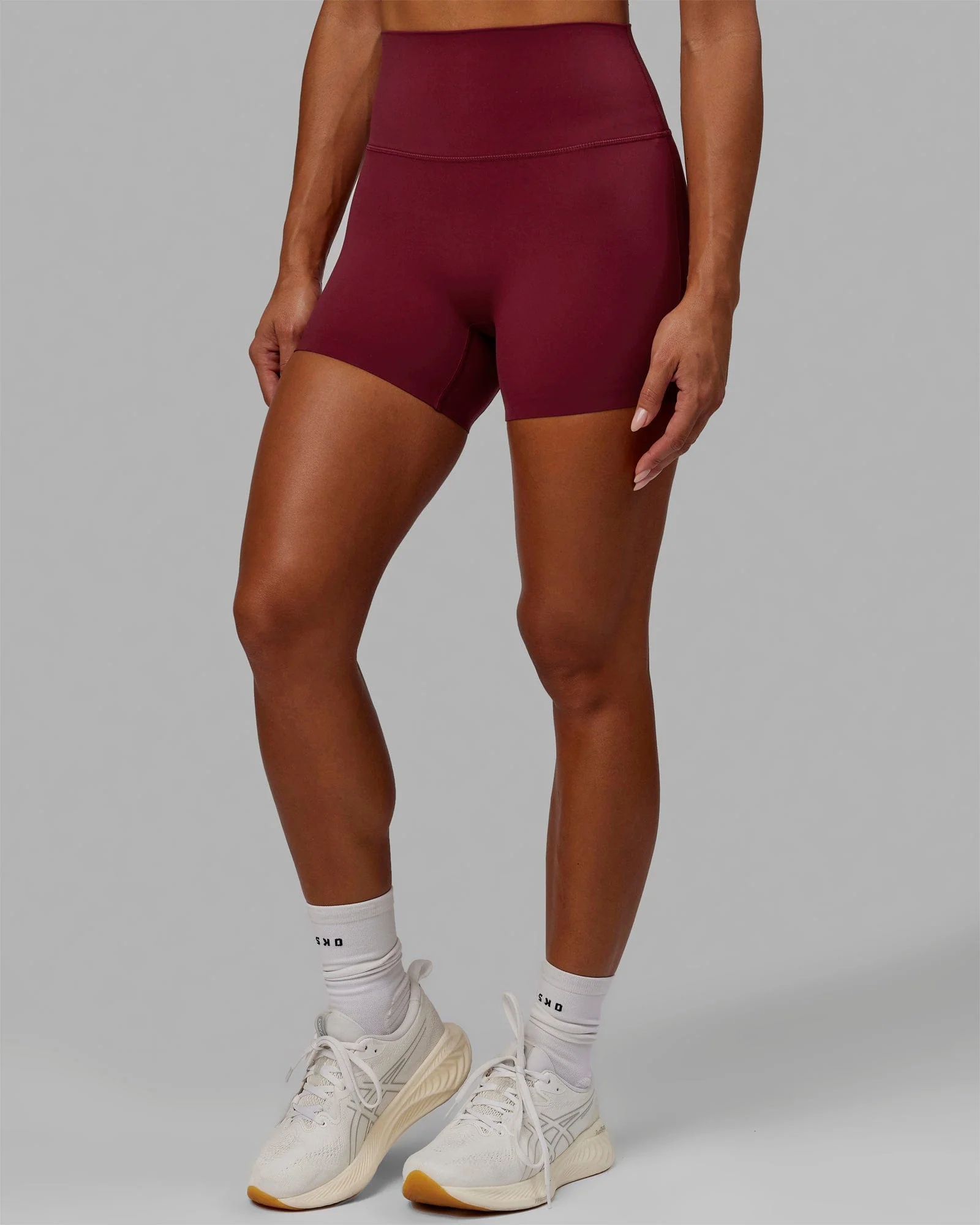 Elixir Ultra High-Rise 4" Short - Cranberry - Image 12