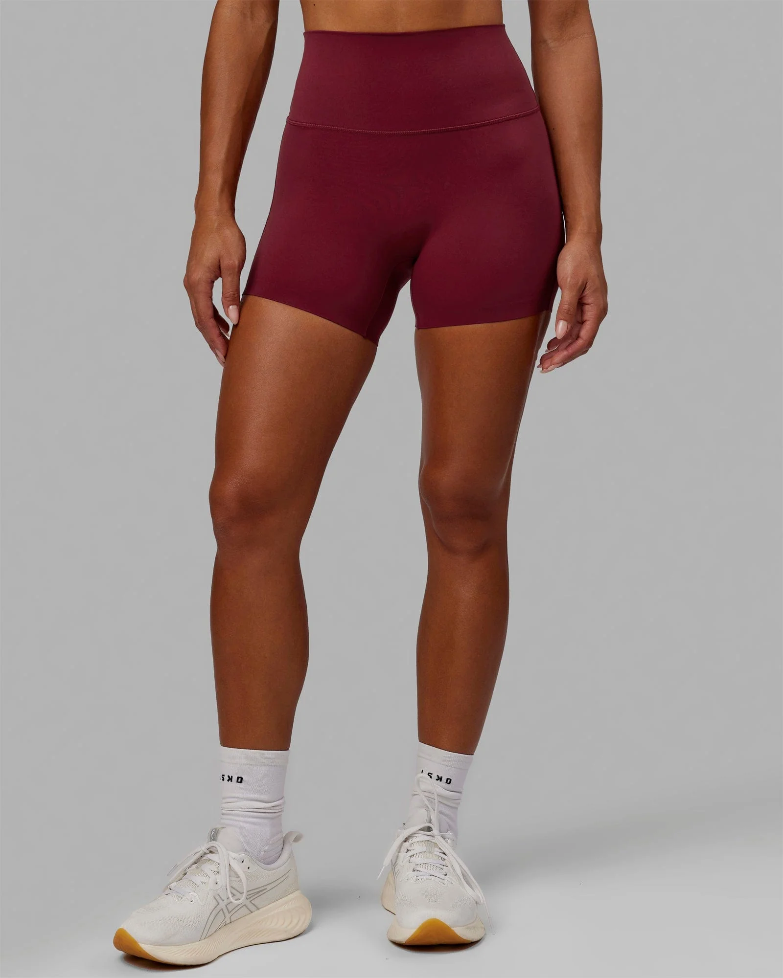 Elixir Ultra High-Rise 4" Short - Cranberry - Image 5