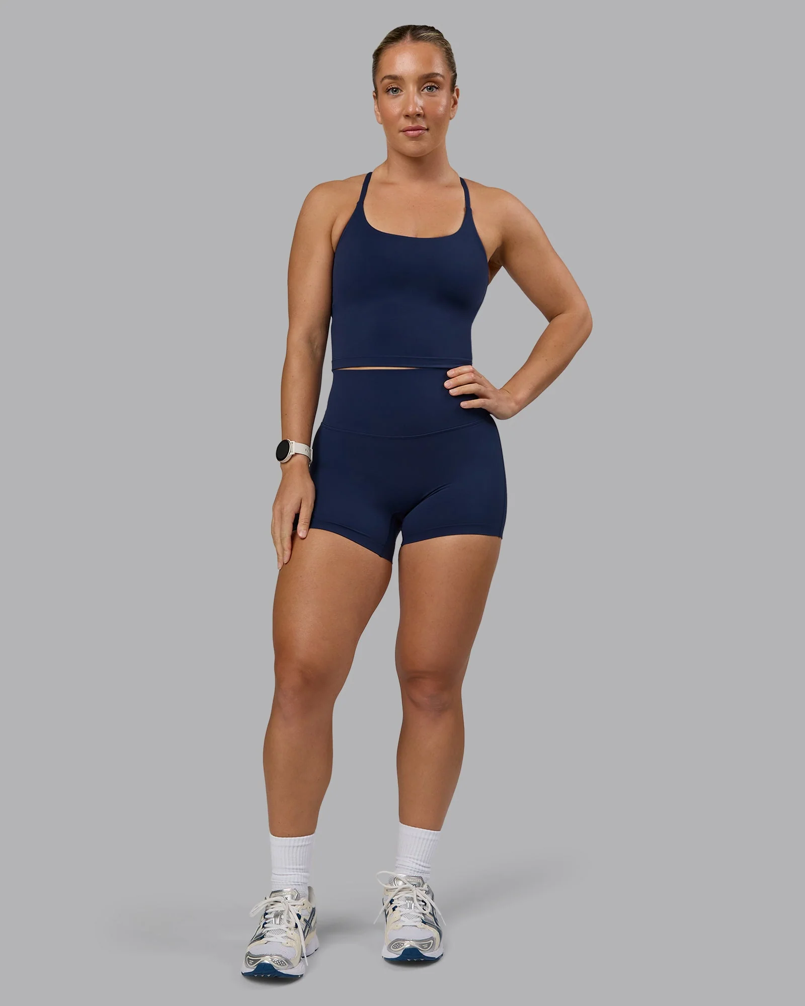Elixir Ultra High-Rise 4" Short - Future Navy - Image 3