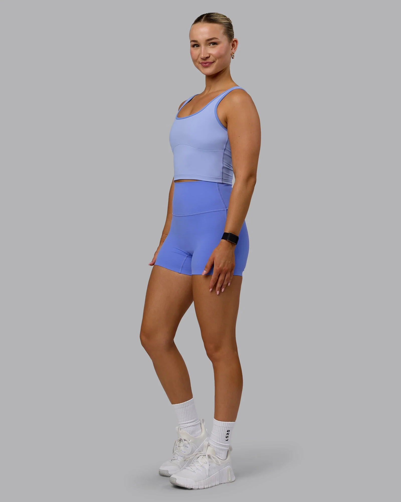 Elixir Ultra High-Rise 4" Short - Indulgent Blue - Image 3