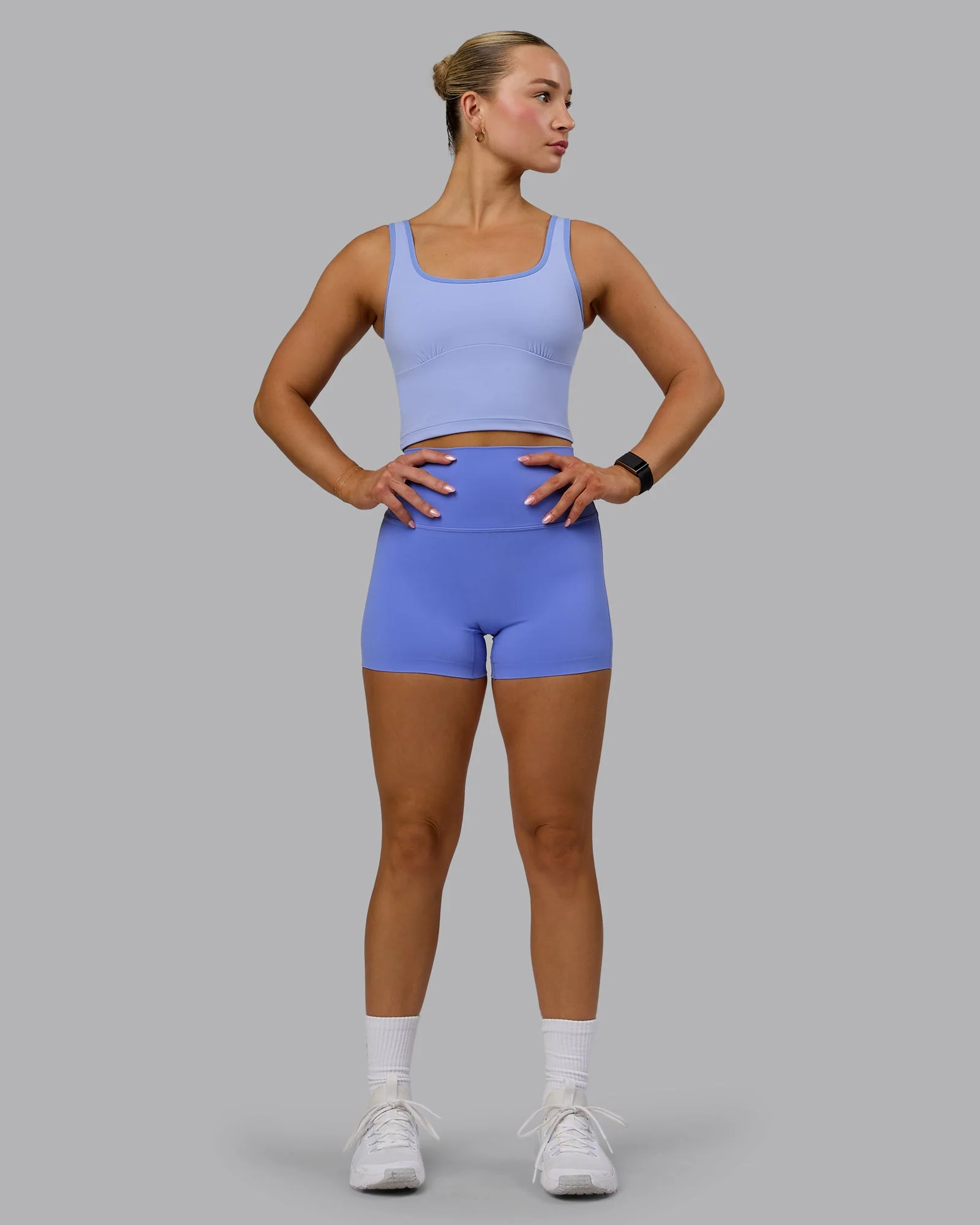 Elixir Ultra High-Rise 4" Short - Indulgent Blue - Image 5