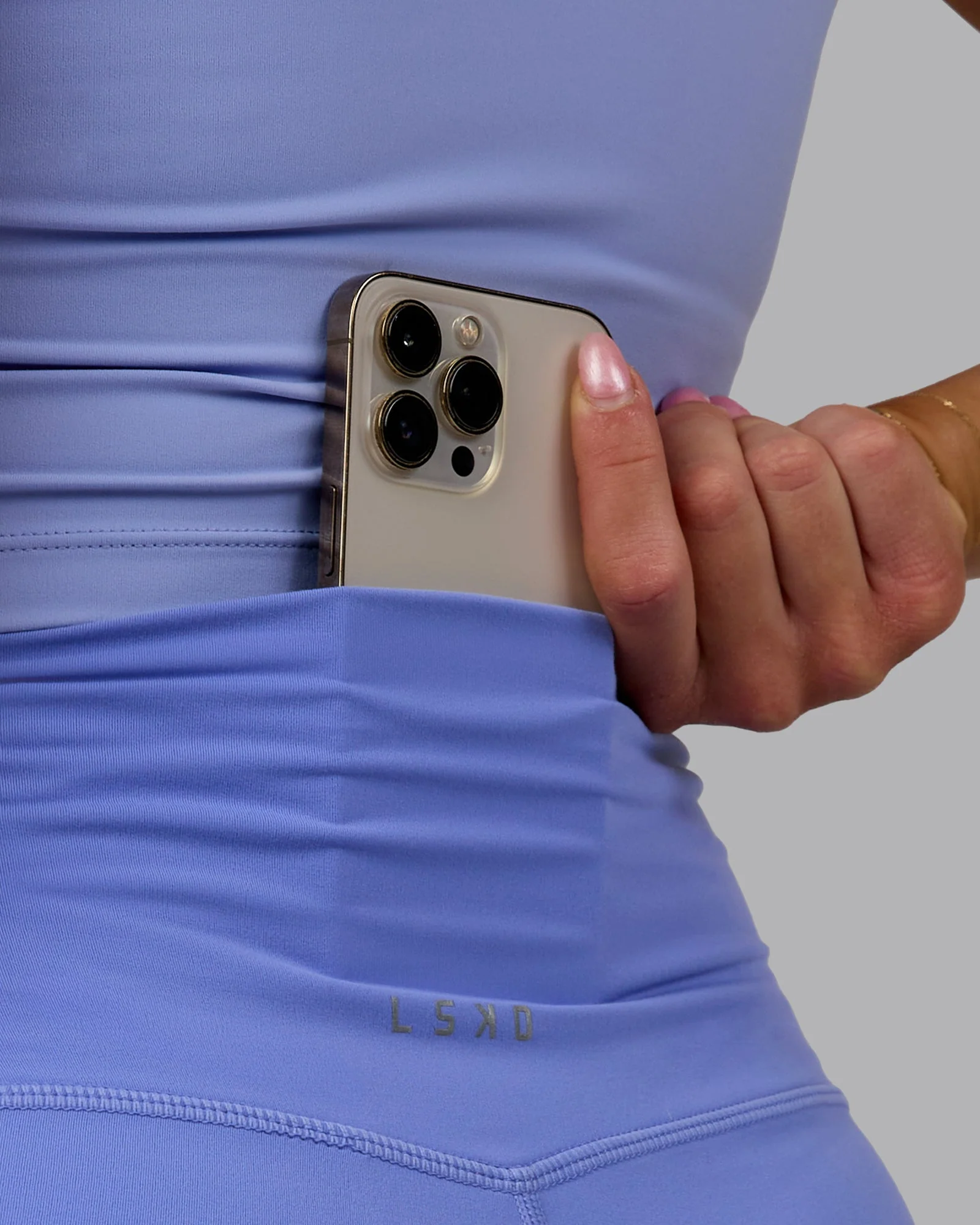 Elixir Ultra High-Rise 4" Short - Indulgent Blue - Image 6