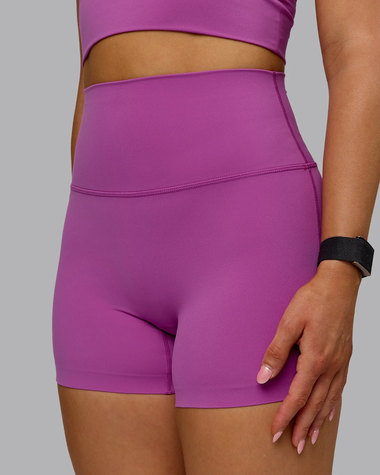 Elixir Ultra High-Rise 4" Short - Orchid