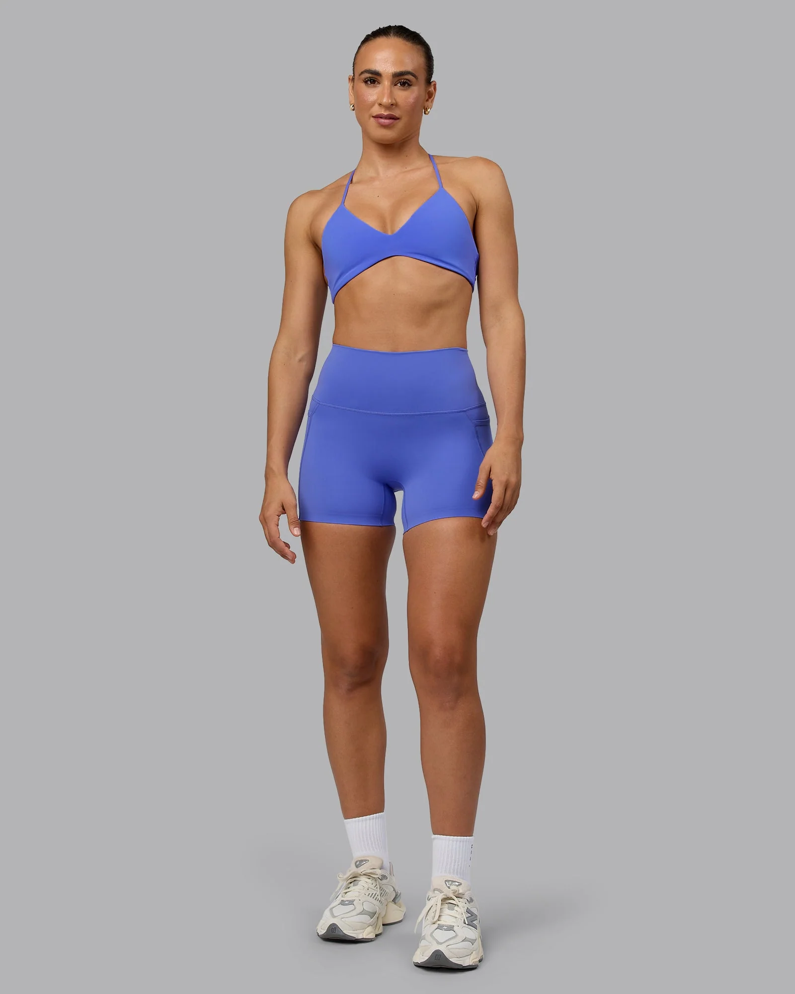 Elixir Ultra High-Rise 4" Short Pockets - Baja Blue