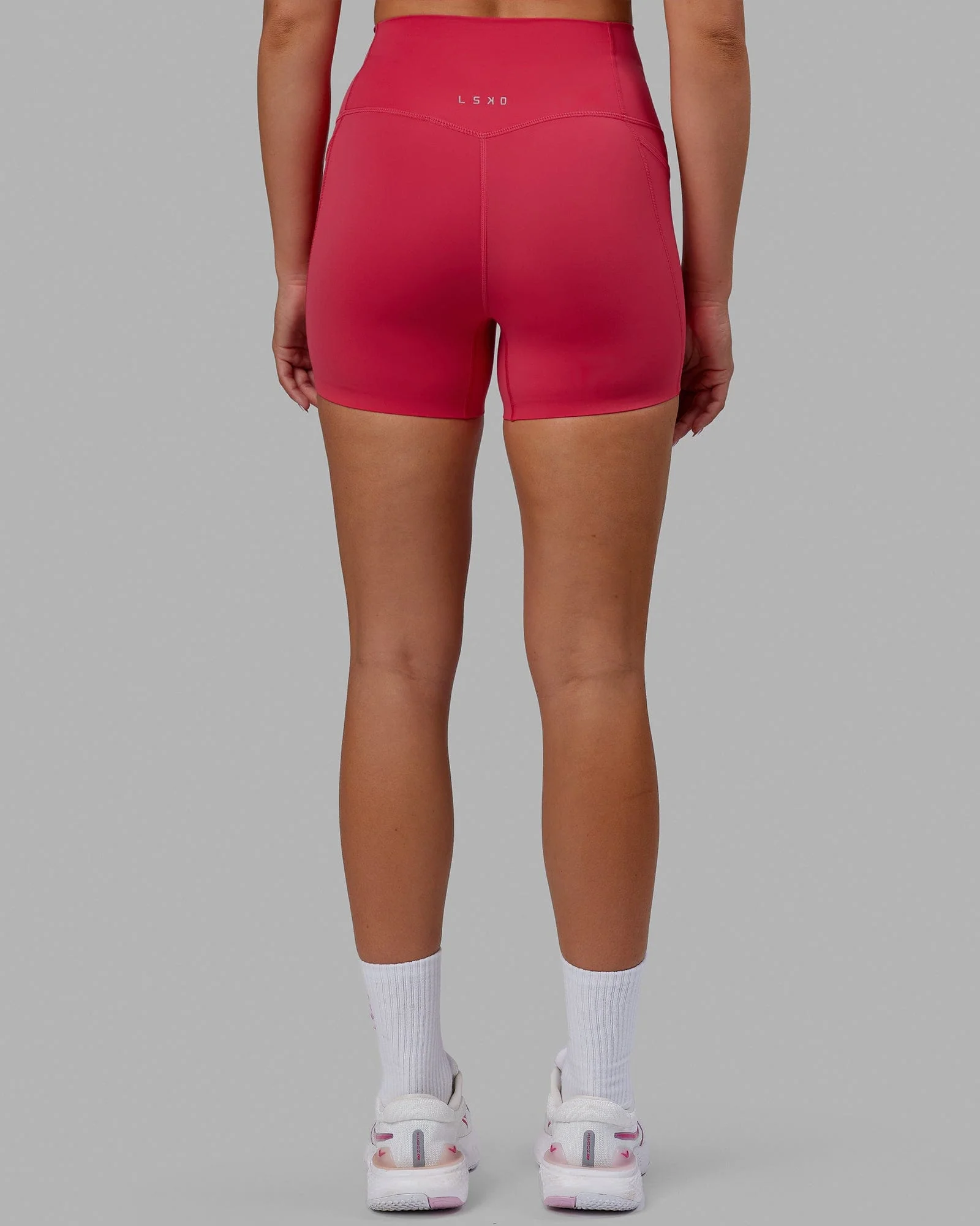 Elixir Ultra High-Rise 4" Short Pockets - Raspberry - Image 4